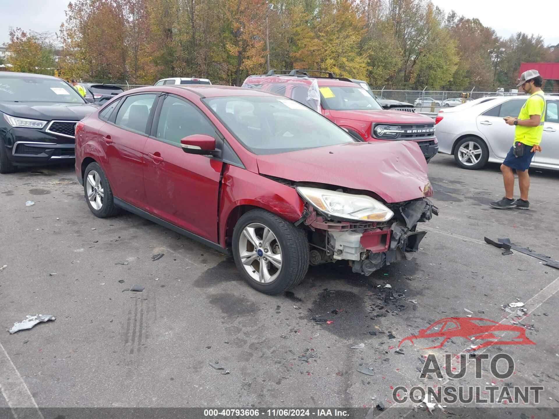 FORD FOCUS 2013 - 1FADP3F29DL378741