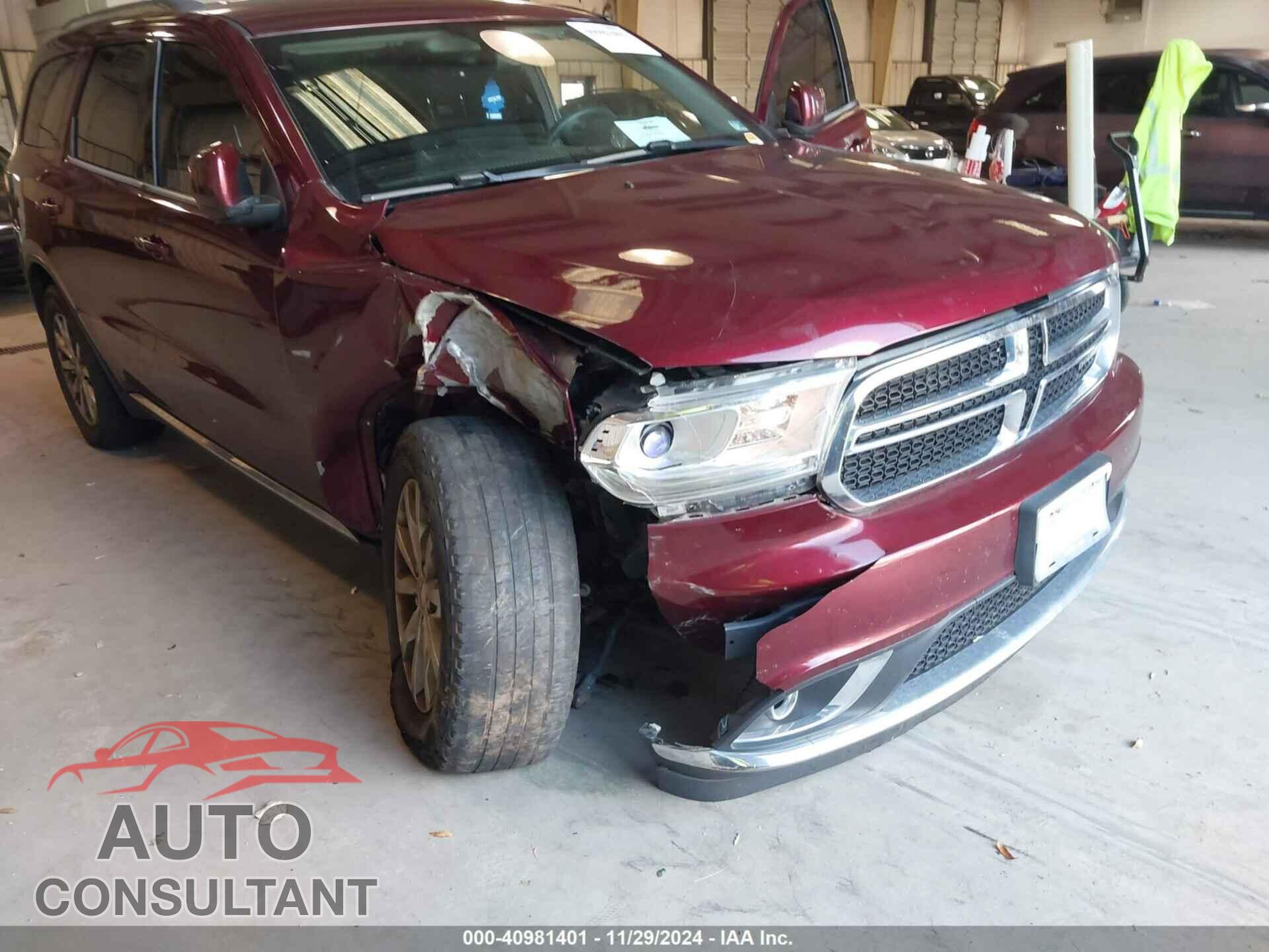DODGE DURANGO 2017 - 1C4RDJAG7HC958060