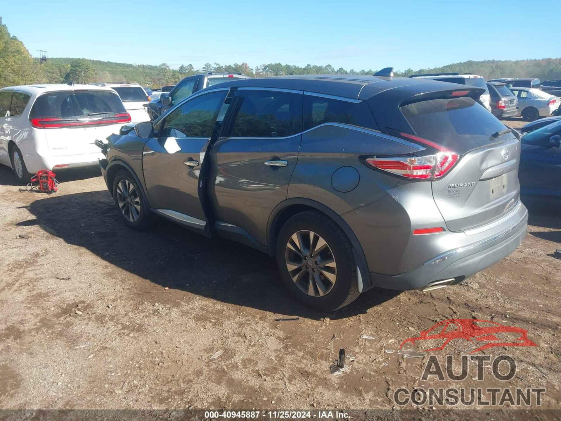 NISSAN MURANO 2018 - 5N1AZ2MG2JN185679