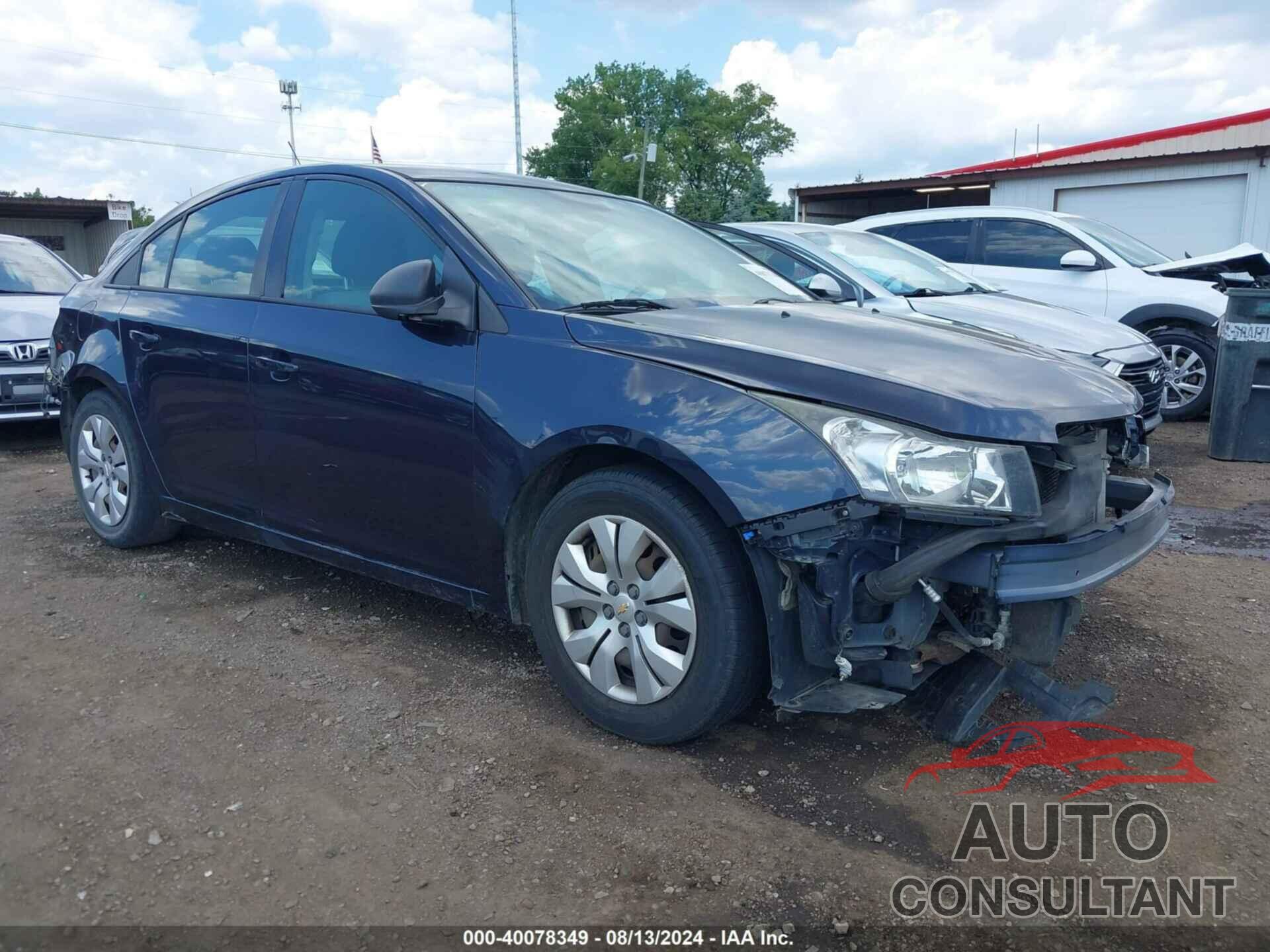 CHEVROLET CRUZE LIMITED 2016 - 1G1PB5SH1G7184223