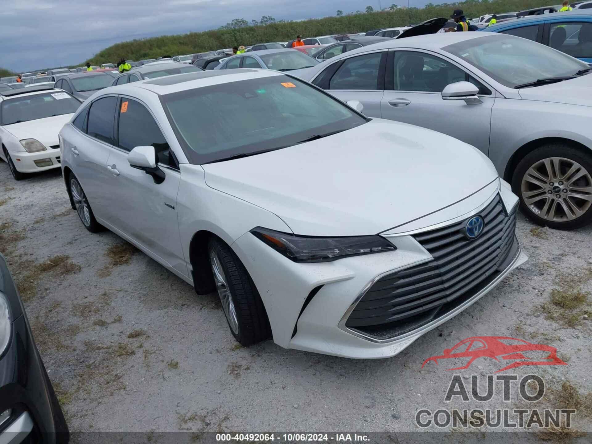 TOYOTA AVALON 2020 - 4T1C21FB8LU016087