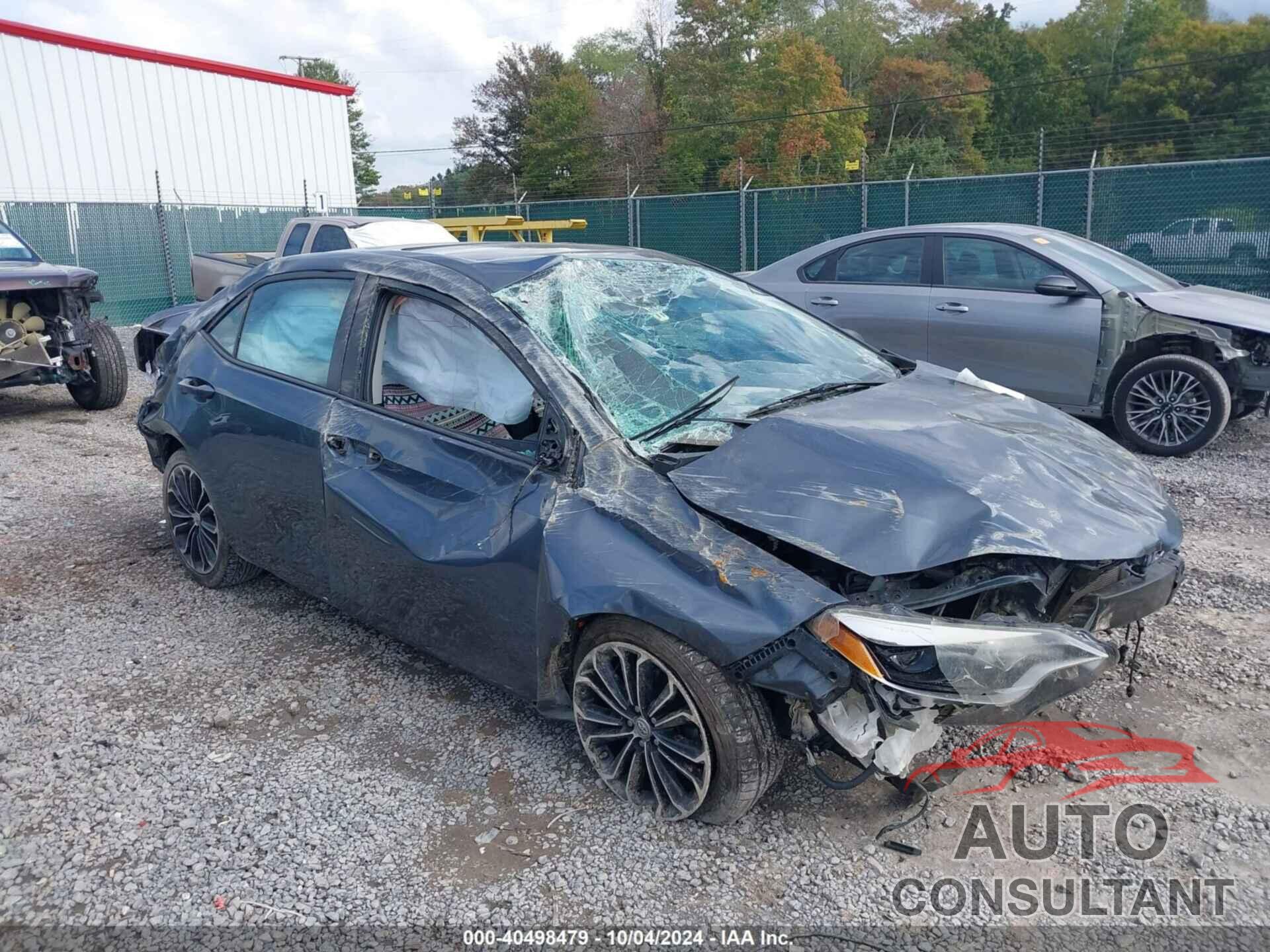 TOYOTA COROLLA 2015 - 2T1BURHE5FC402628