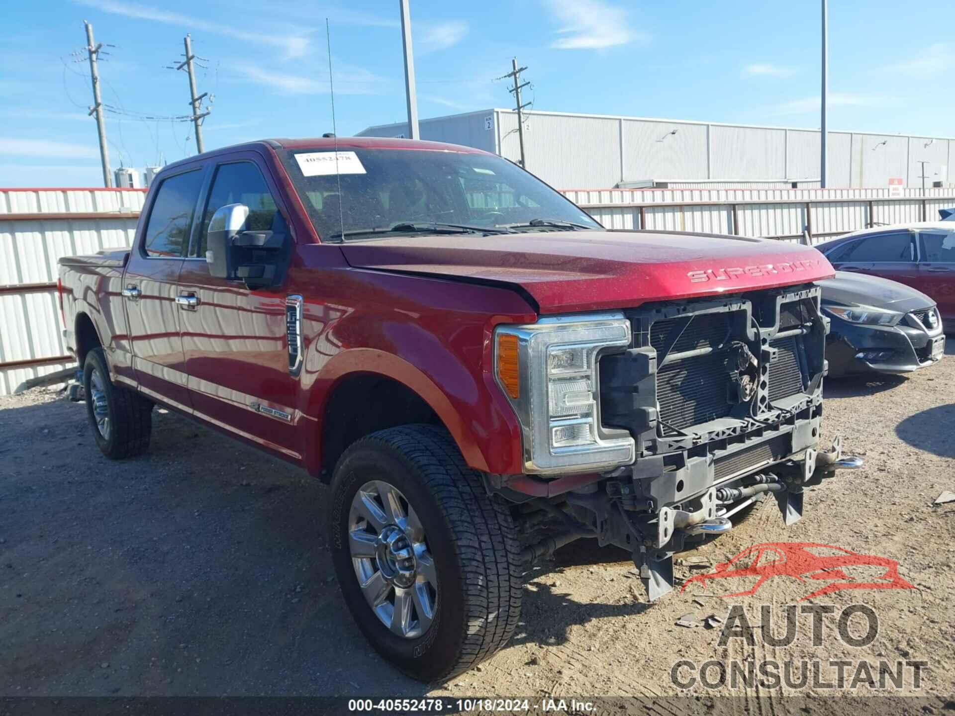 FORD F-350 2017 - 1FT8W3BT1HEC39193
