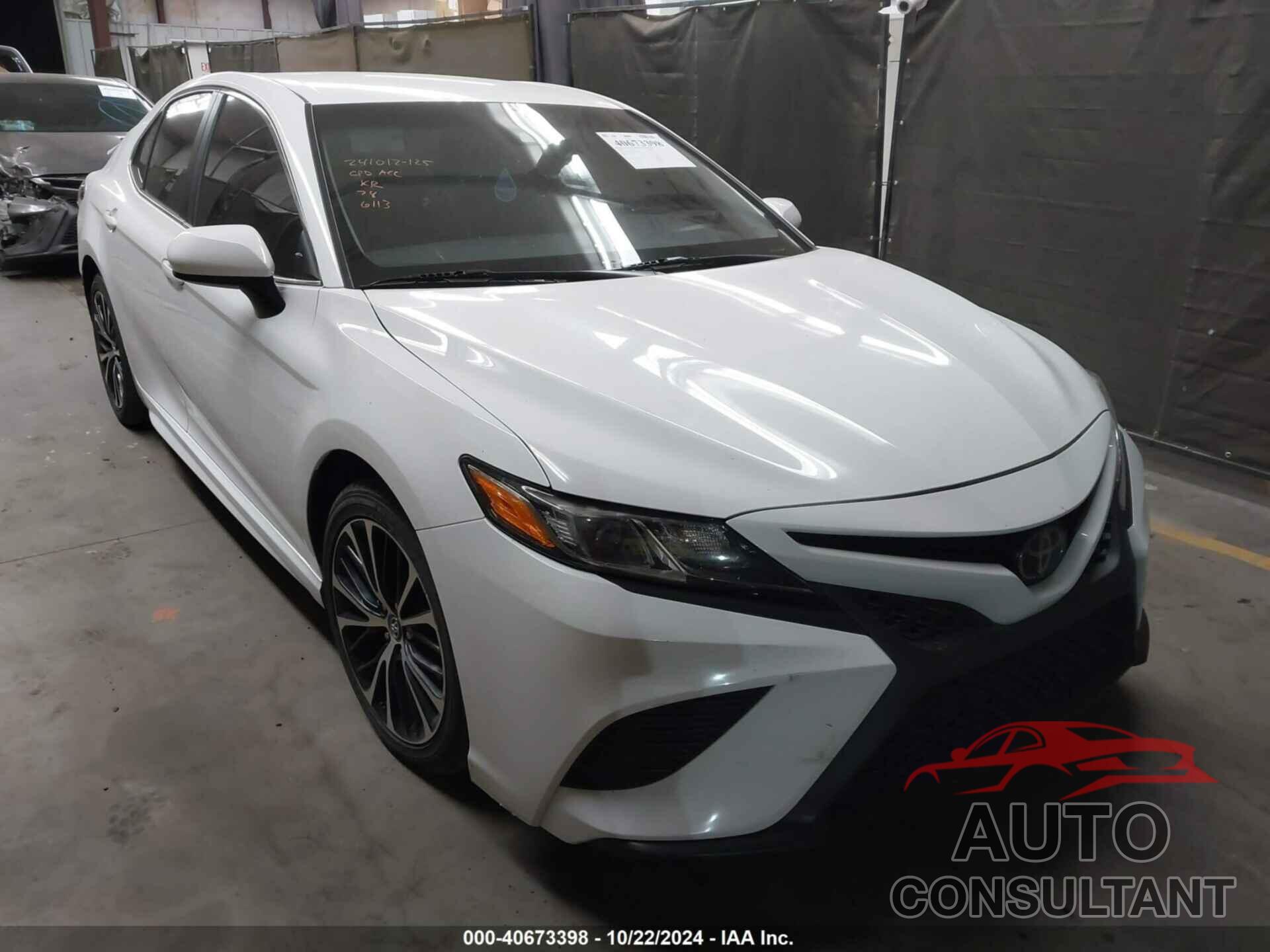 TOYOTA CAMRY 2019 - 4T1B11HKXKU206113