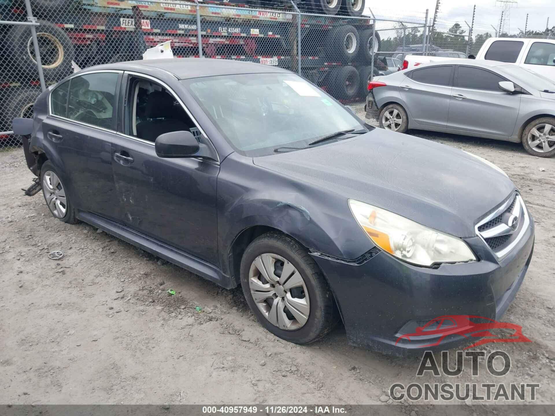 SUBARU LEGACY 2010 - 4S3BMCA69A3220464