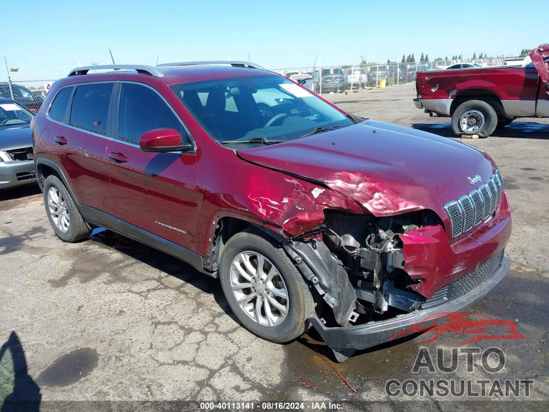 JEEP CHEROKEE 2019 - 1C4PJLCX4KD366352