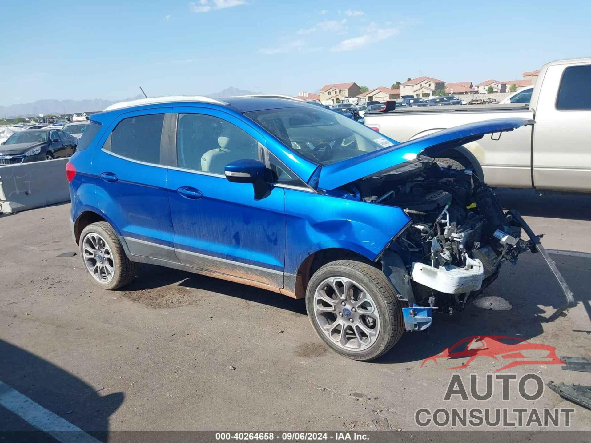 FORD ECOSPORT 2019 - MAJ6S3KL8KC289701