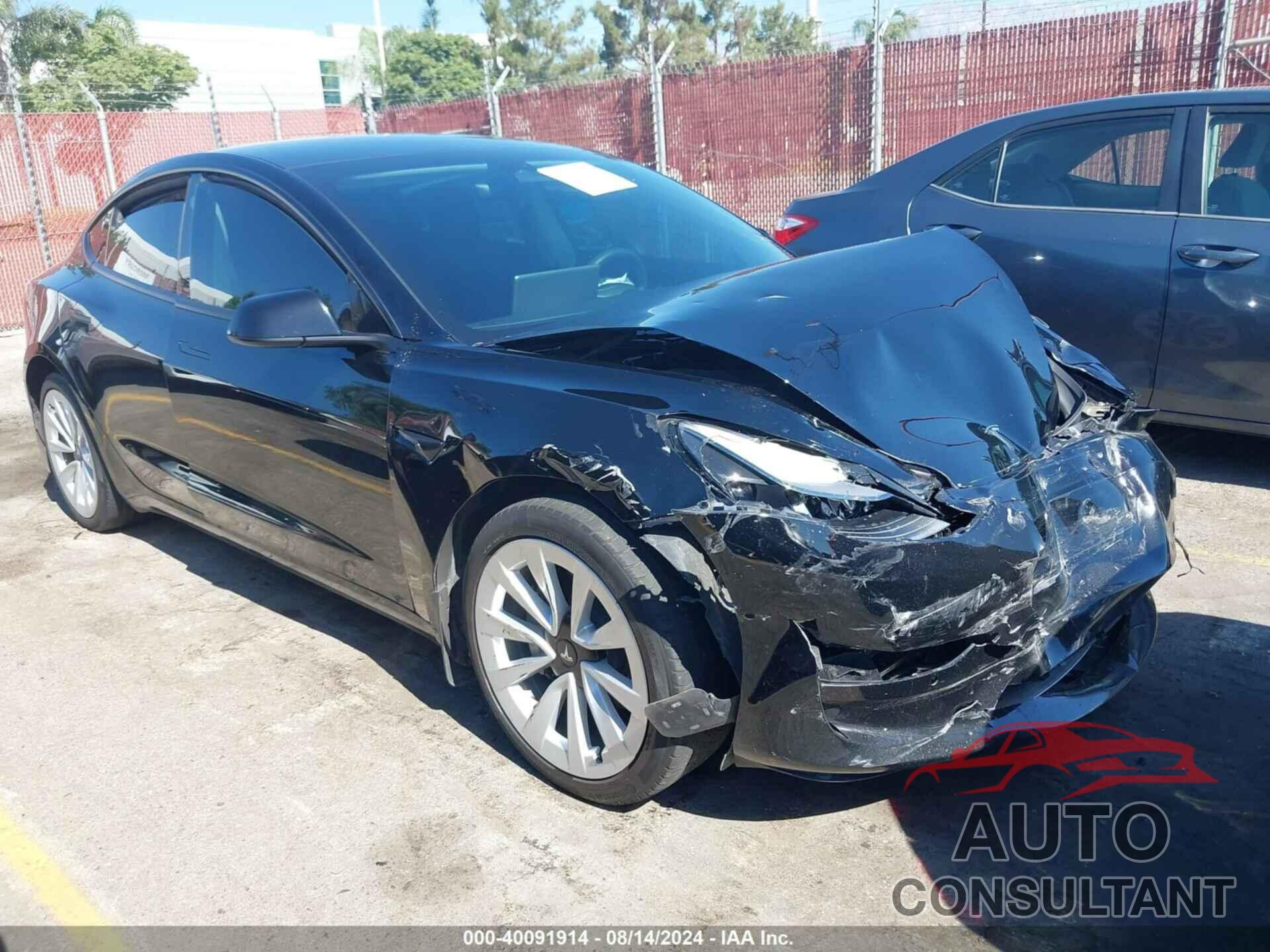 TESLA MODEL 3 2022 - 5YJ3E1EA7NF374412