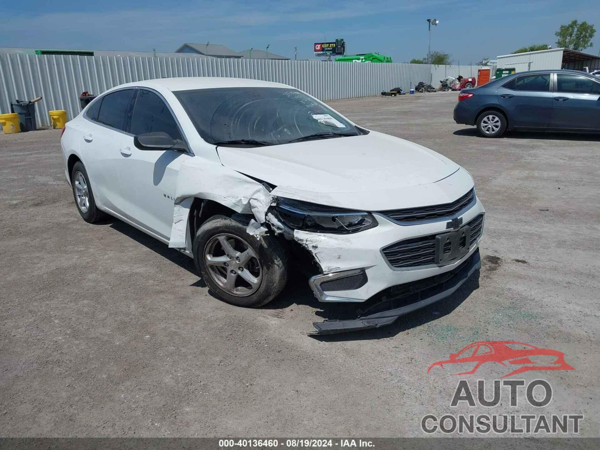 CHEVROLET MALIBU 2017 - 1G1ZB5ST7HF206925