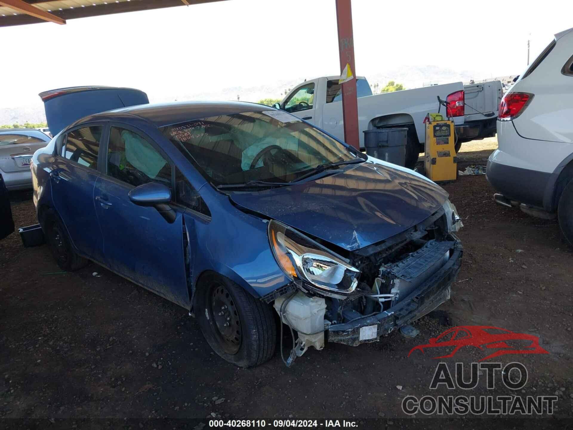 KIA RIO 2016 - KNADM4A36G6685521