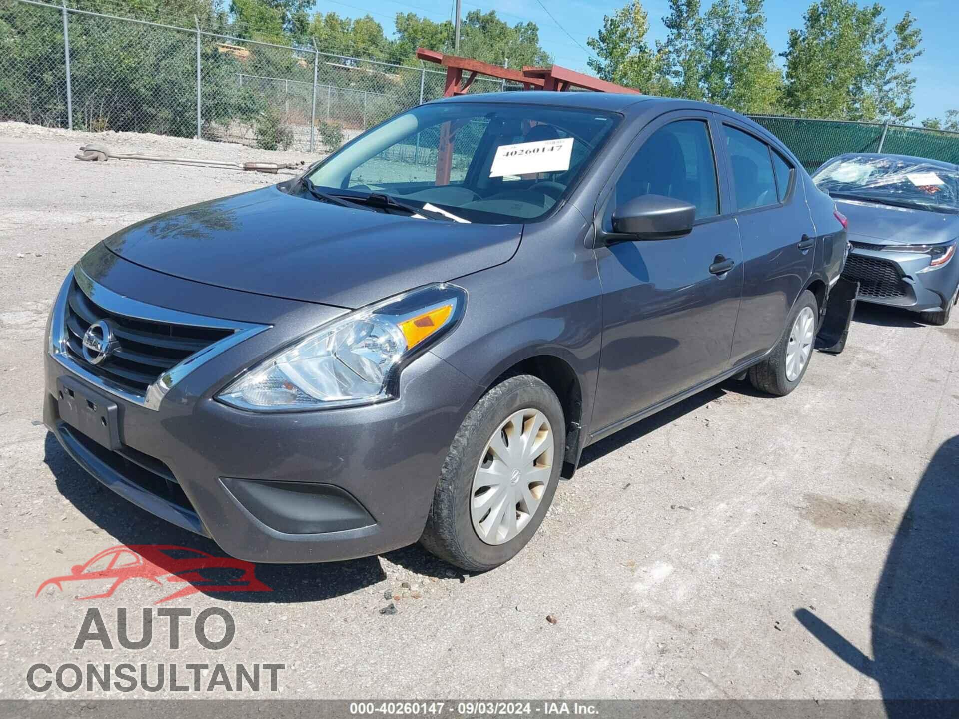 NISSAN VERSA 2019 - 3N1CN7AP3KL829852