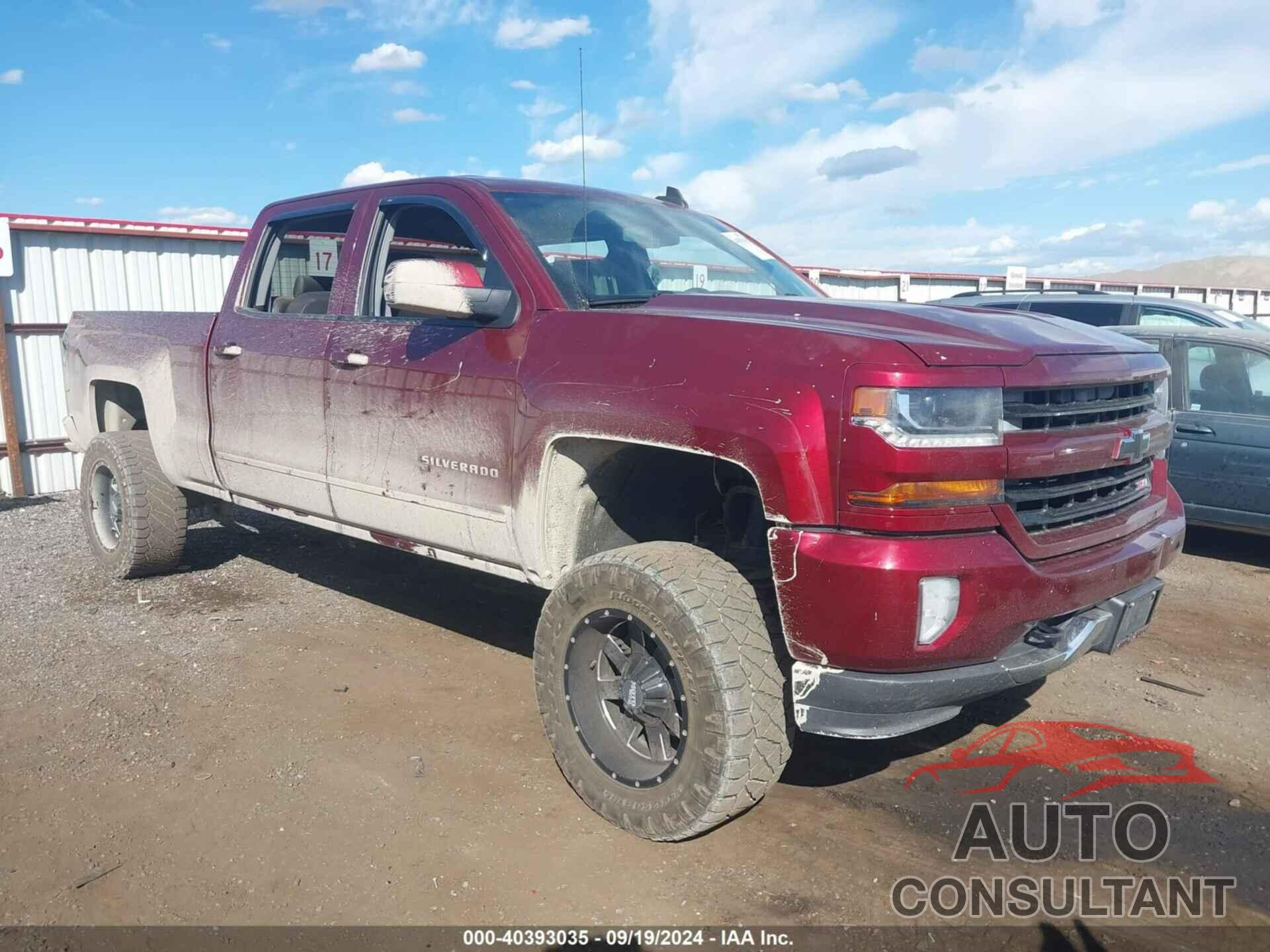 CHEVROLET SILVERADO 1500 2016 - 3GCUKRECXGG249768