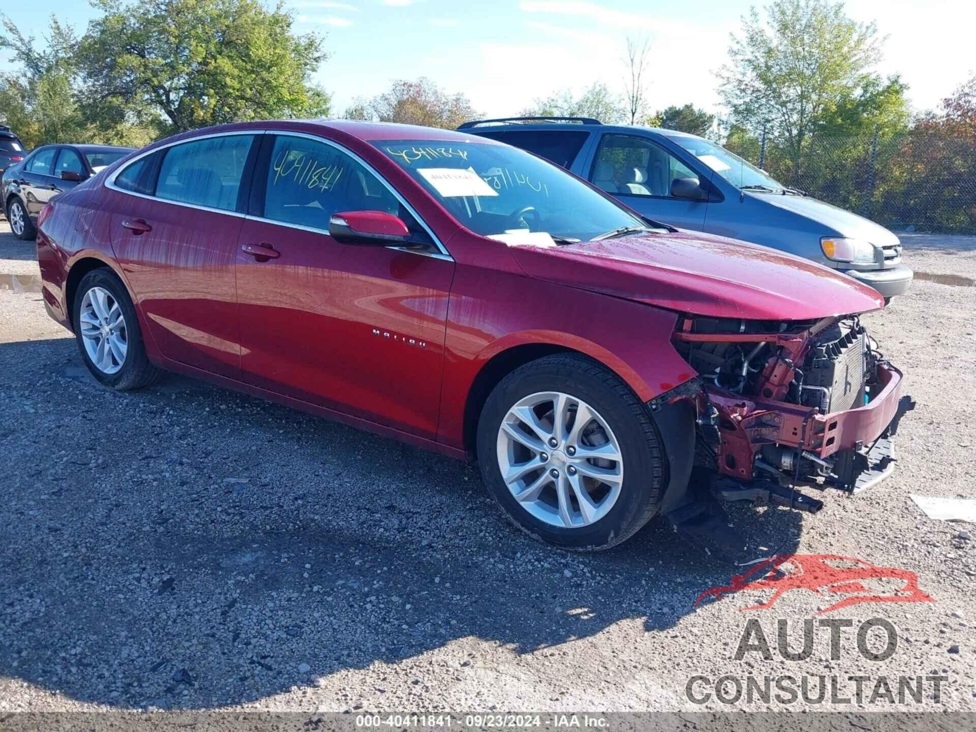 CHEVROLET MALIBU 2017 - 1G1ZE5ST9HF152745