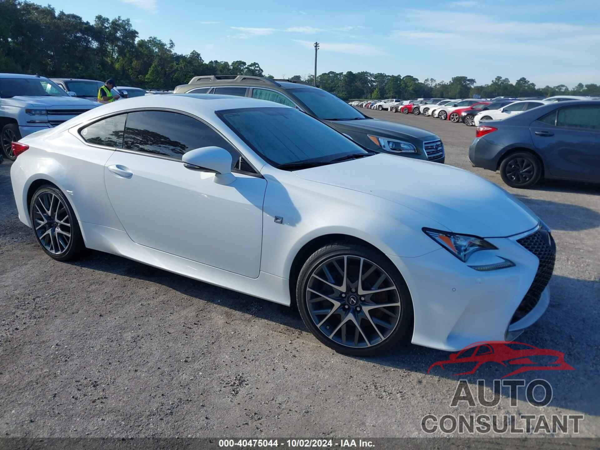 LEXUS RC 2017 - JTHHA5BCXH5006969