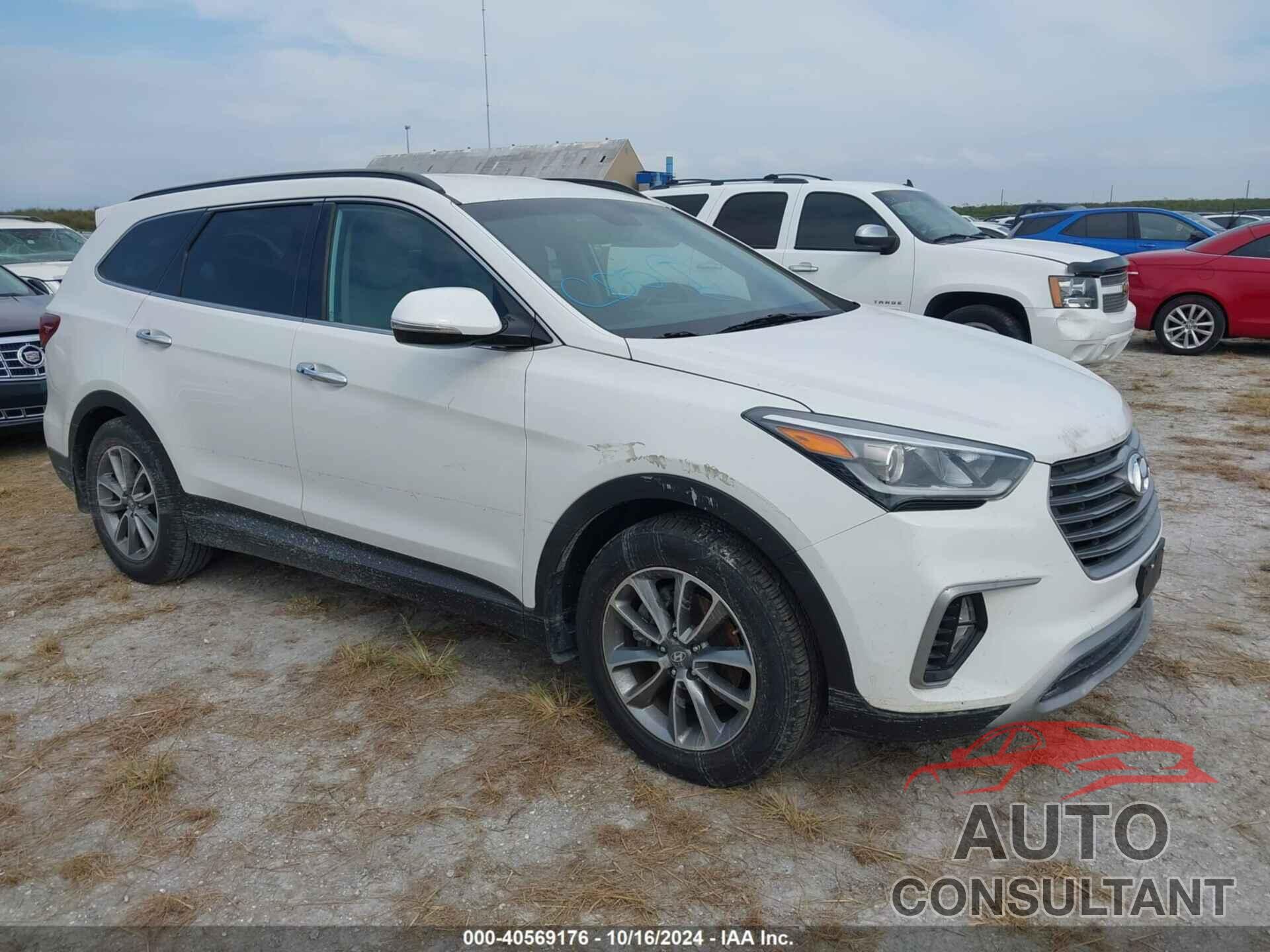 HYUNDAI SANTA FE 2018 - KM8SN4HF4JU283387