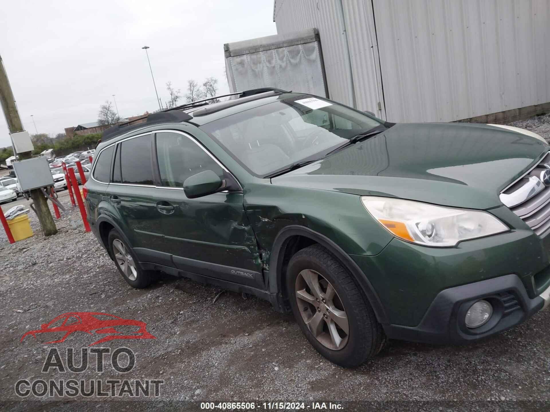 SUBARU OUTBACK 2014 - 4S4BRCLC3E3233510