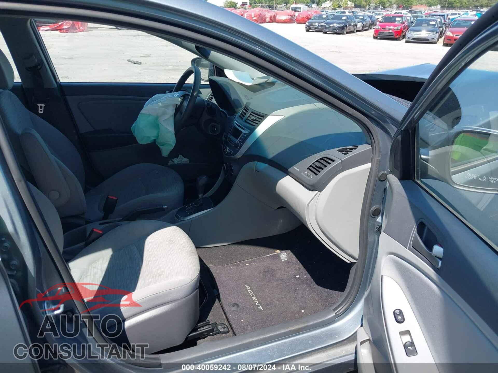 HYUNDAI ACCENT 2017 - KMHCT4AE9HU377366