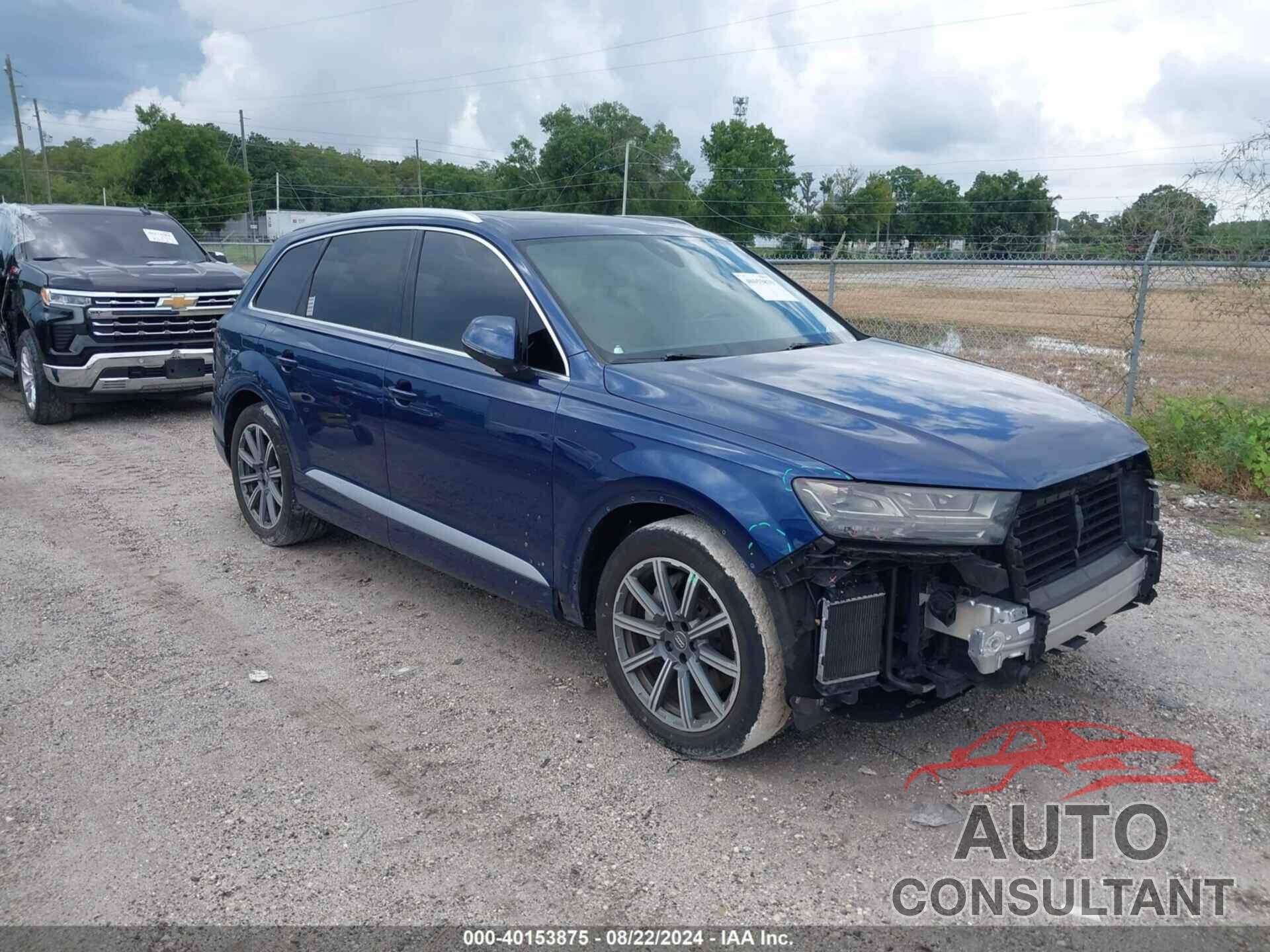 AUDI Q7 2017 - WA1VABF72HD039691