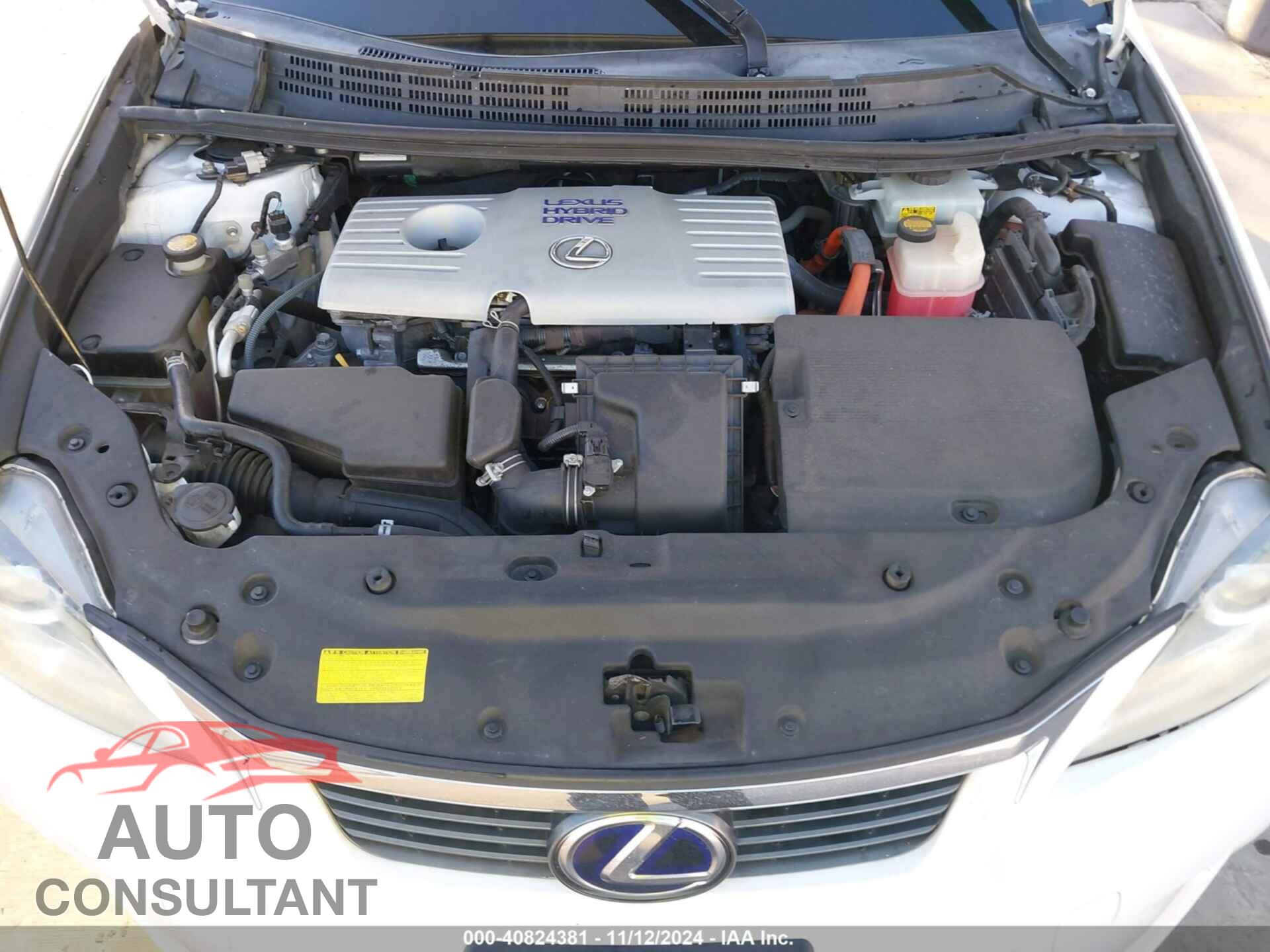 LEXUS CT 200H 2012 - JTHKD5BH3C2103174