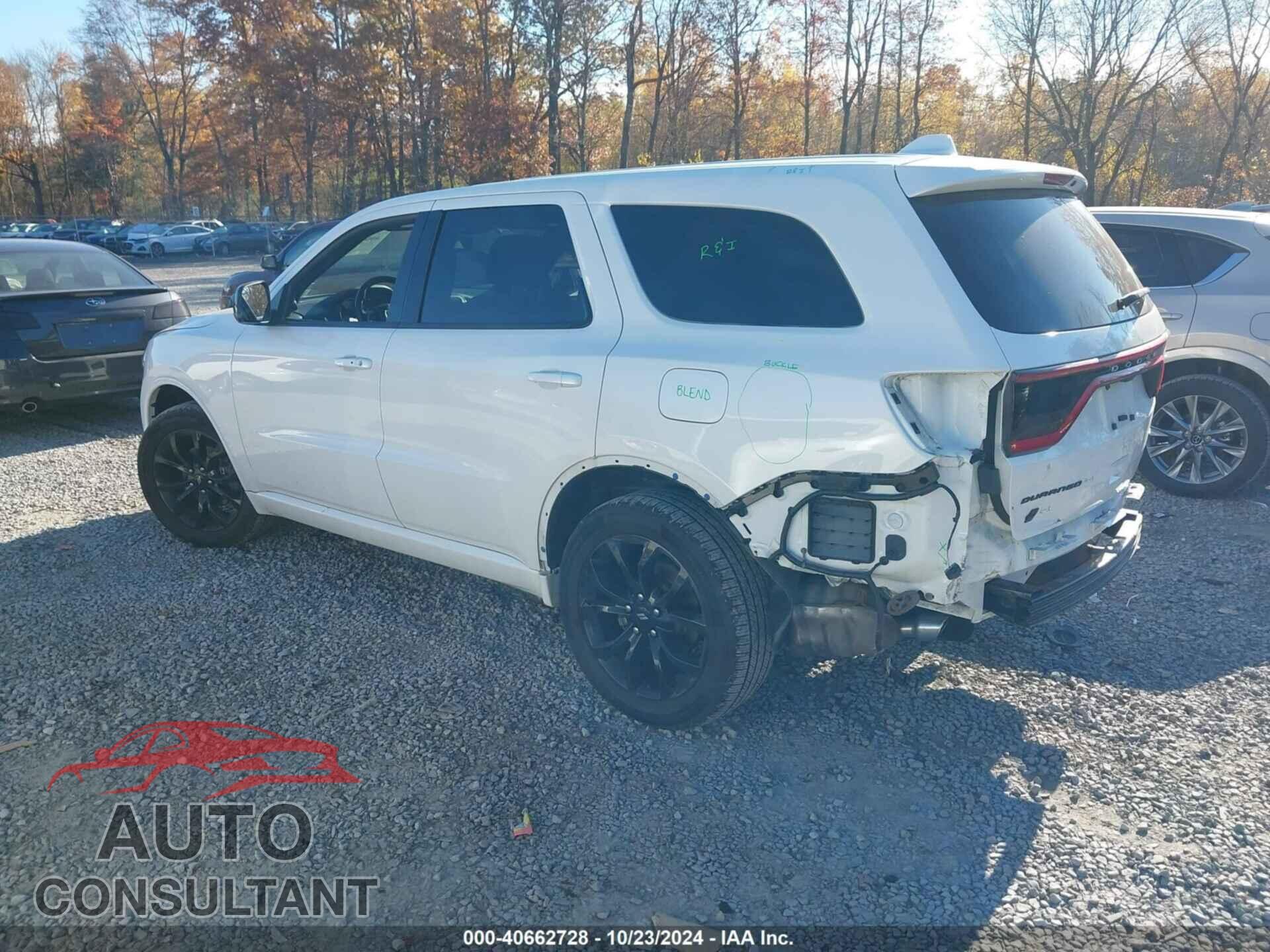 DODGE DURANGO 2020 - 1C4RDJDG6LC352026