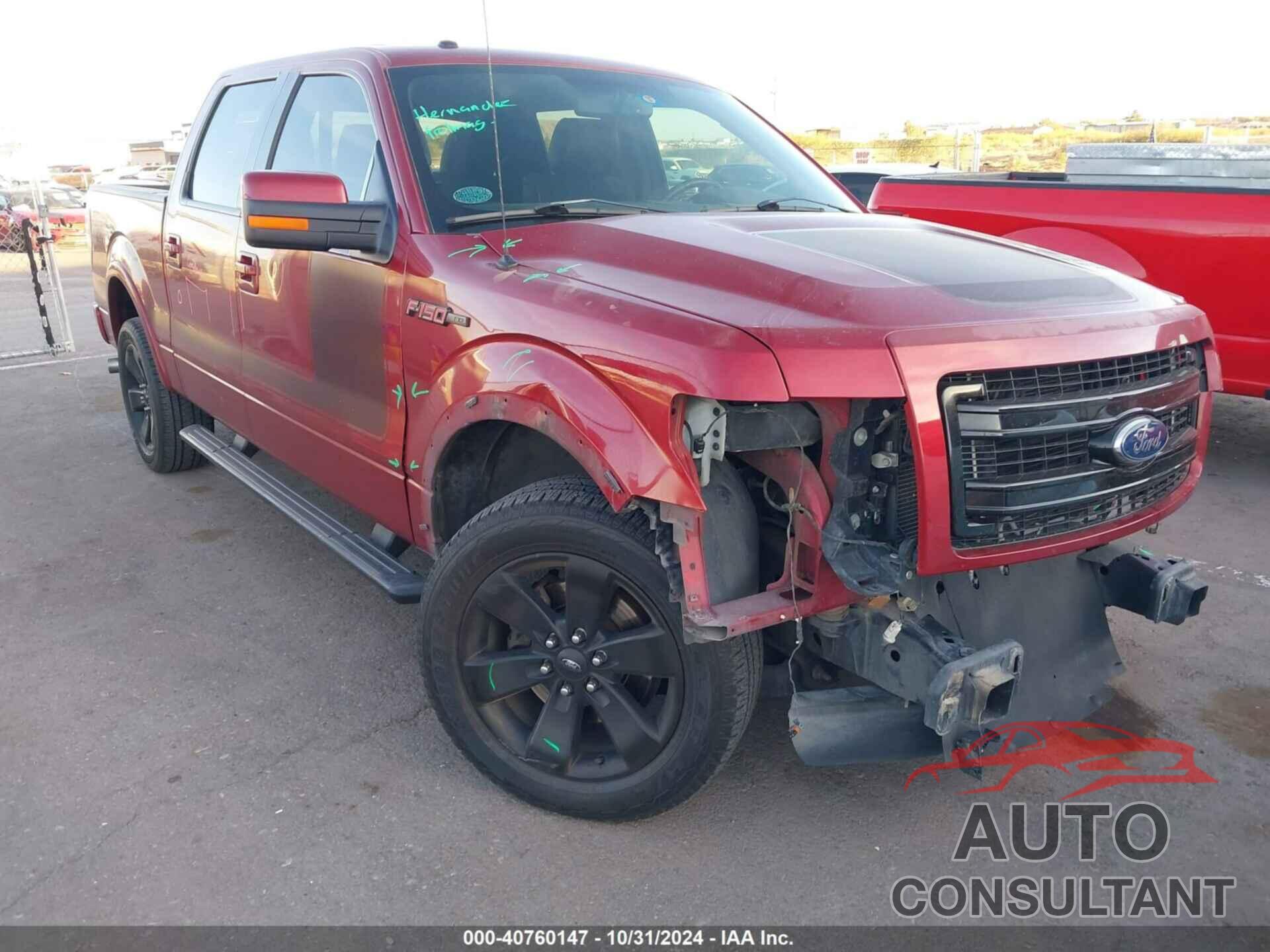 FORD F-150 2013 - 1FTFW1CF7DFA37662