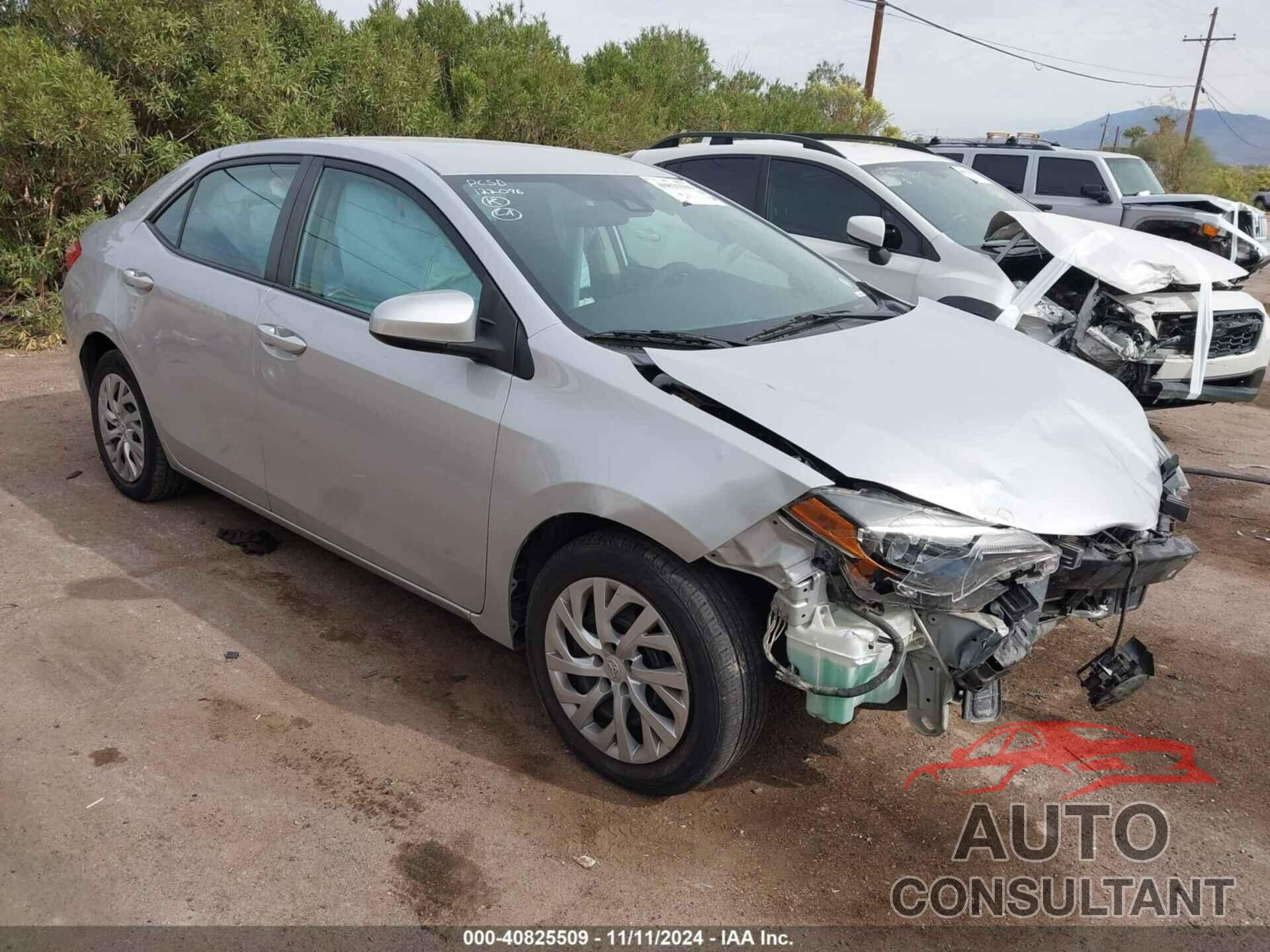 TOYOTA COROLLA 2018 - 2T1BURHE5JC113113