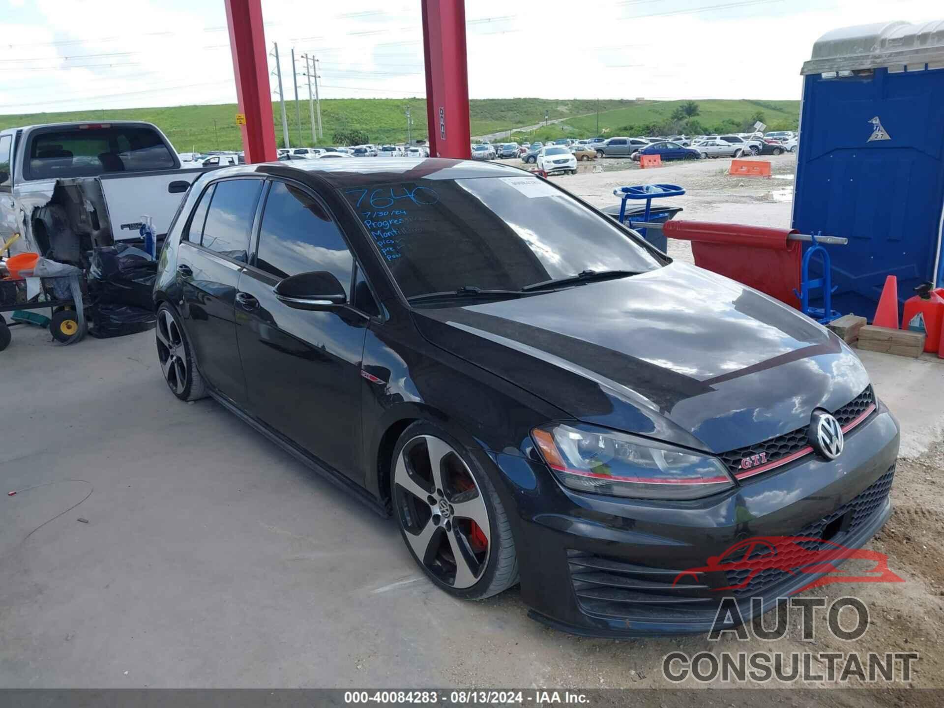 VOLKSWAGEN GOLF GTI 2017 - 3VW547AU2HM004545