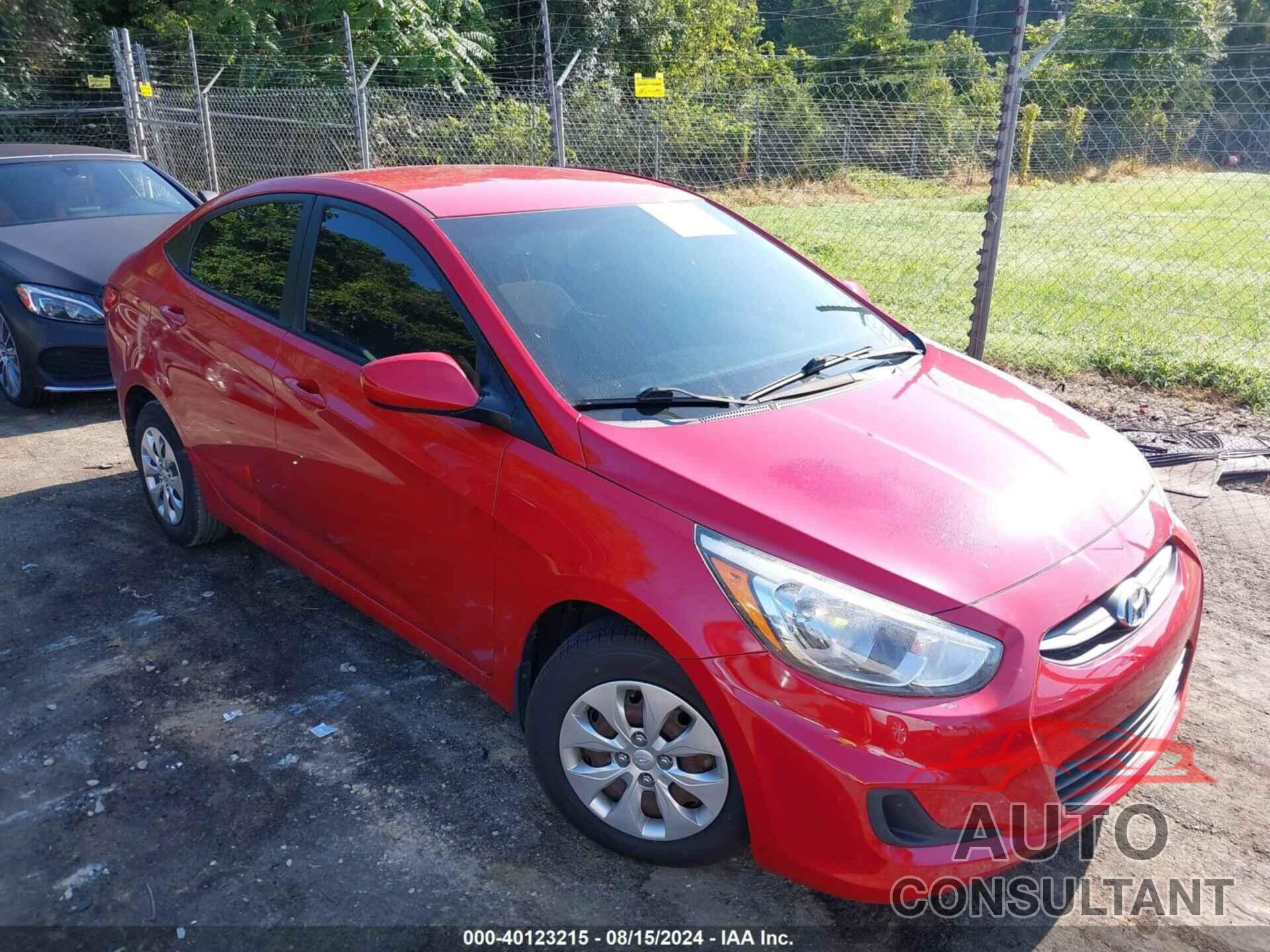 HYUNDAI ACCENT 2016 - KMHCT4AE5GU020801