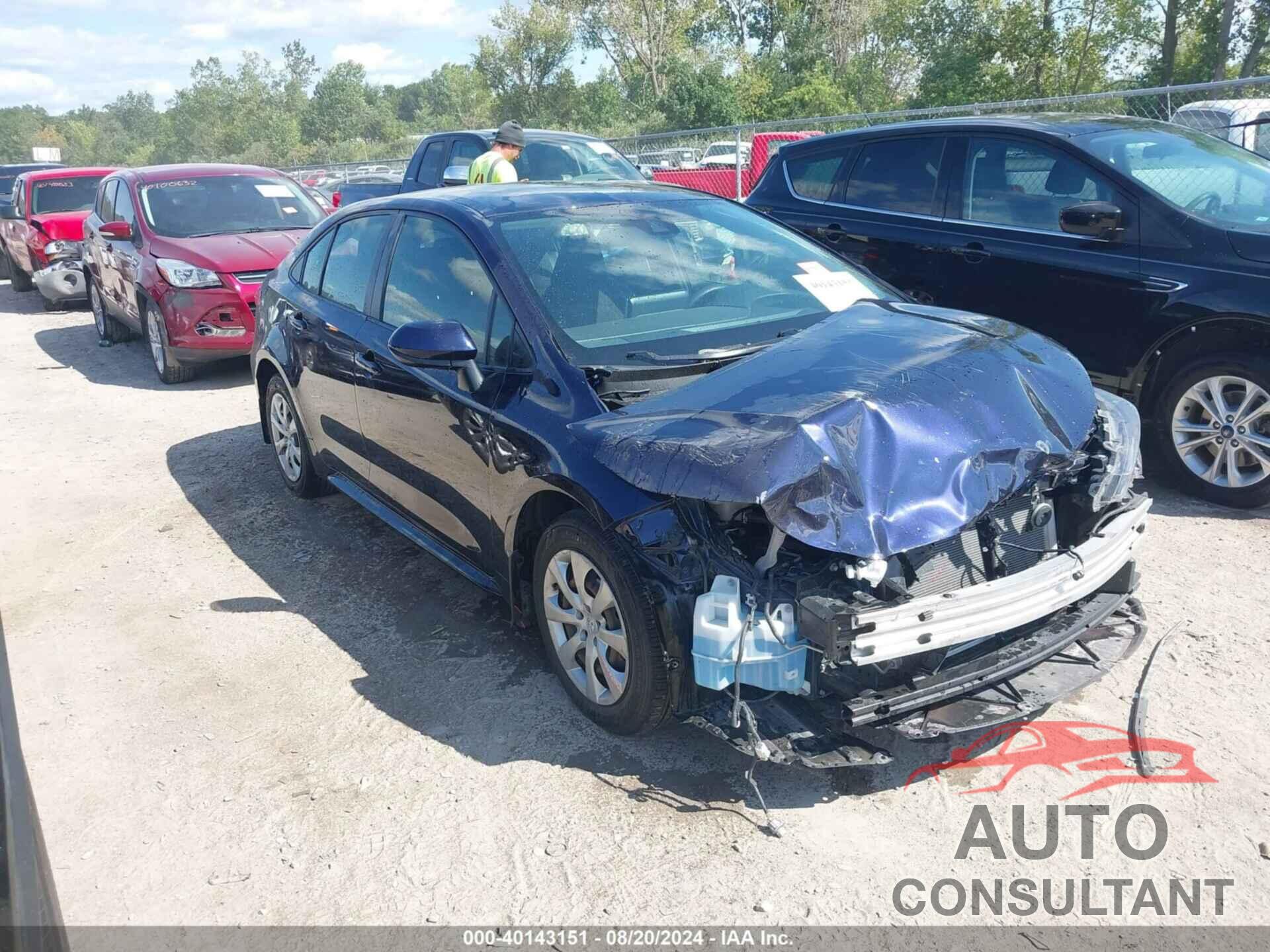 TOYOTA COROLLA 2020 - JTDEPRAE6LJ013169