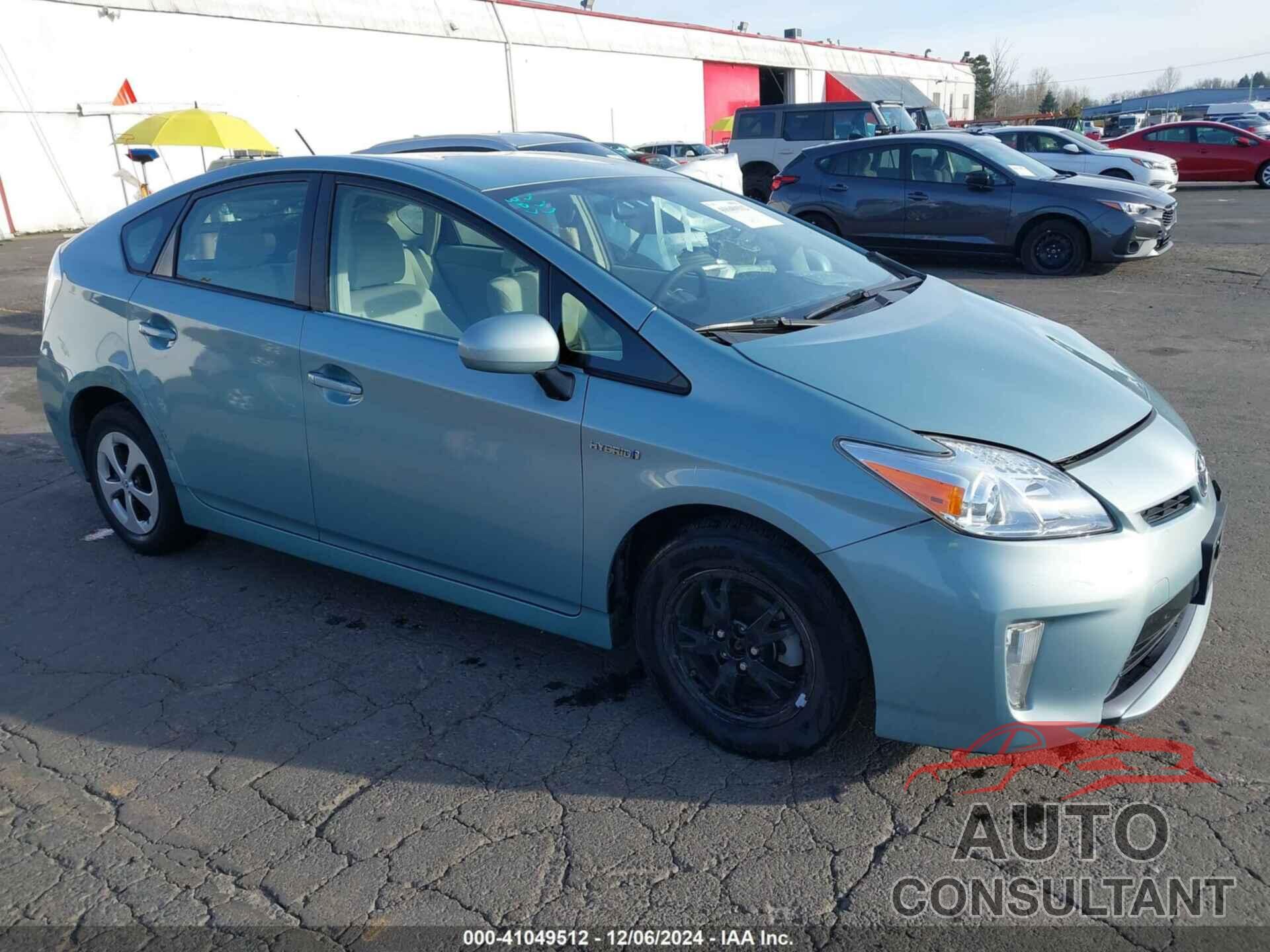 TOYOTA PRIUS 2014 - JTDKN3DU6E1838107