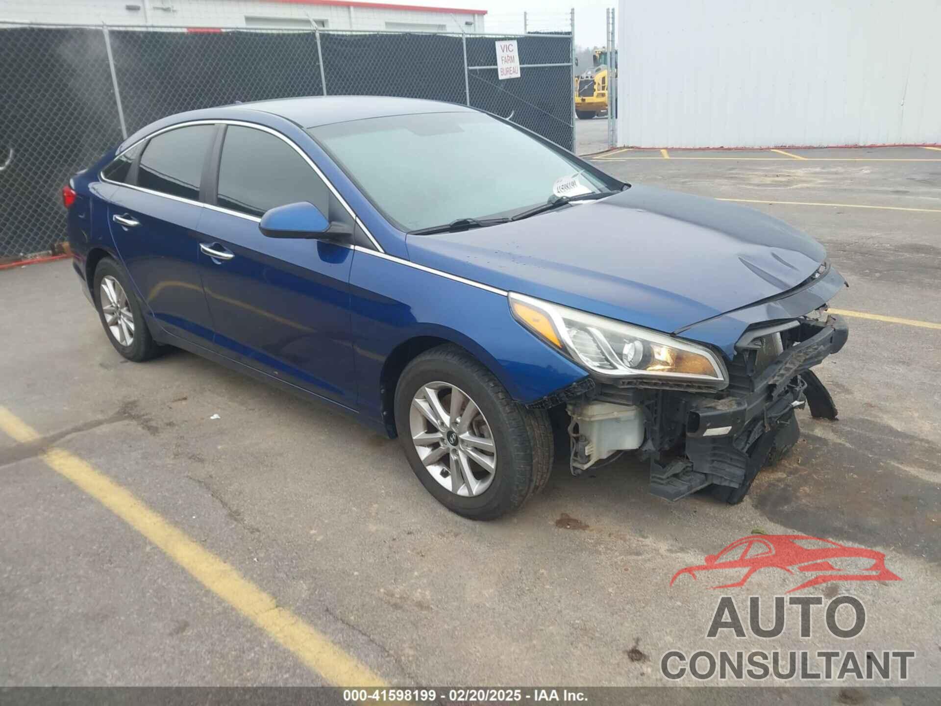 HYUNDAI SONATA 2016 - 5NPE24AFXGH377278