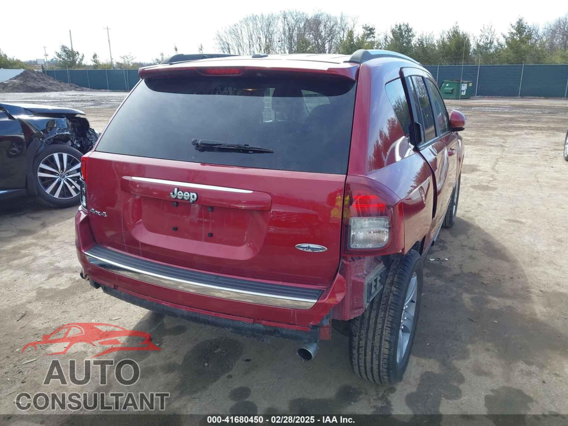JEEP COMPASS 2016 - 1C4NJDEB1GD654917
