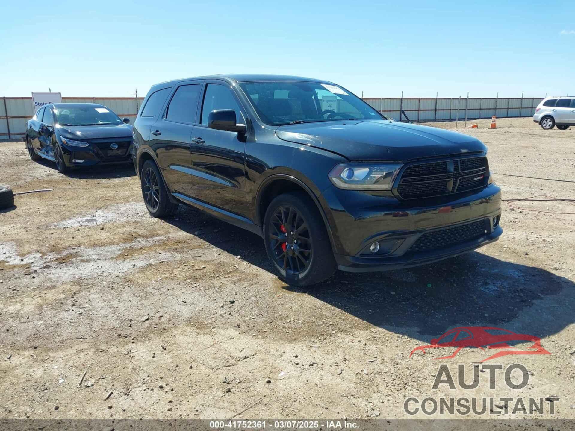 DODGE DURANGO 2016 - 1C4RDHAG9GC394516
