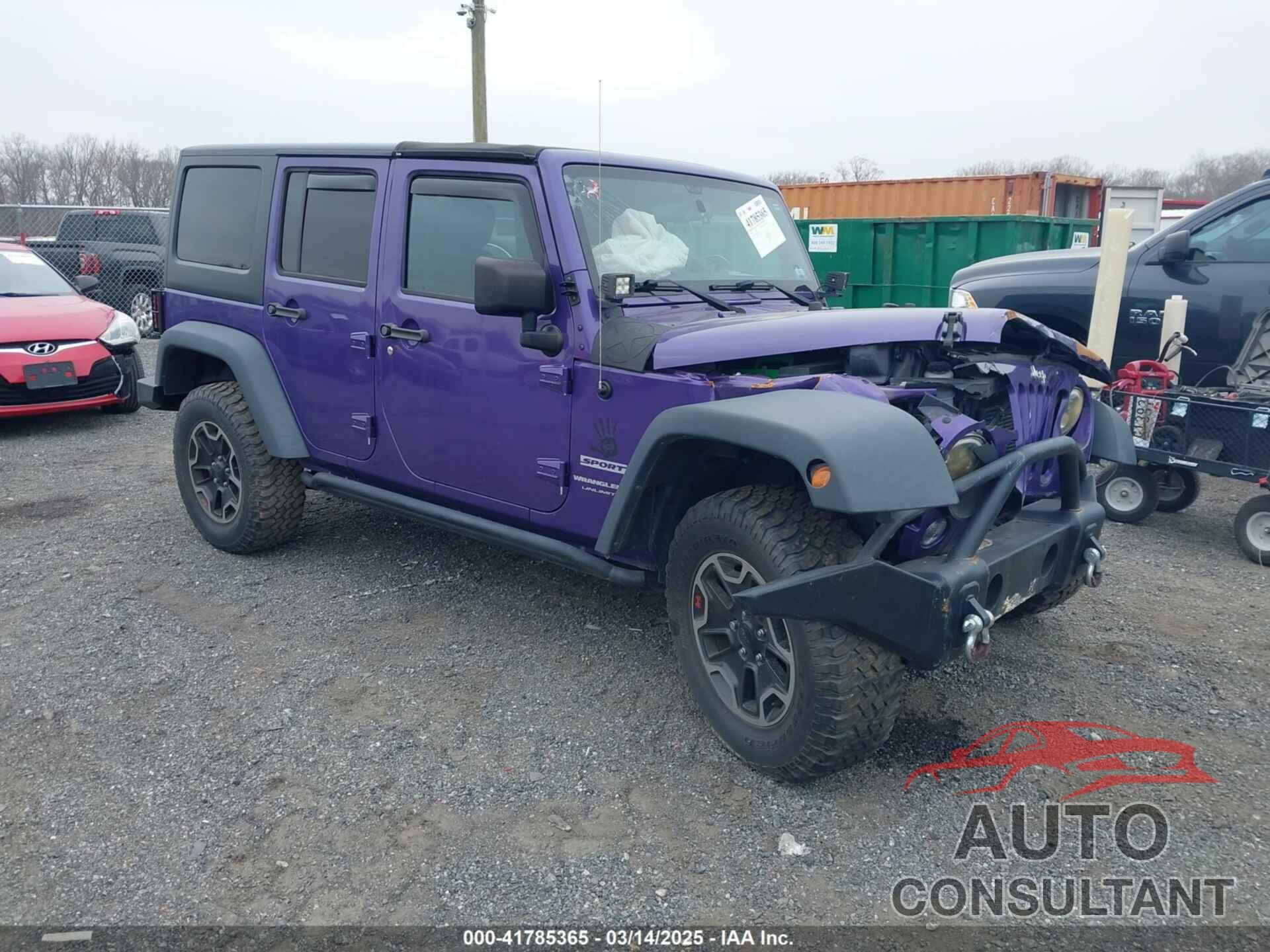 JEEP WRANGLER JK UNLIMITED 2018 - 1C4BJWDG8JL828832