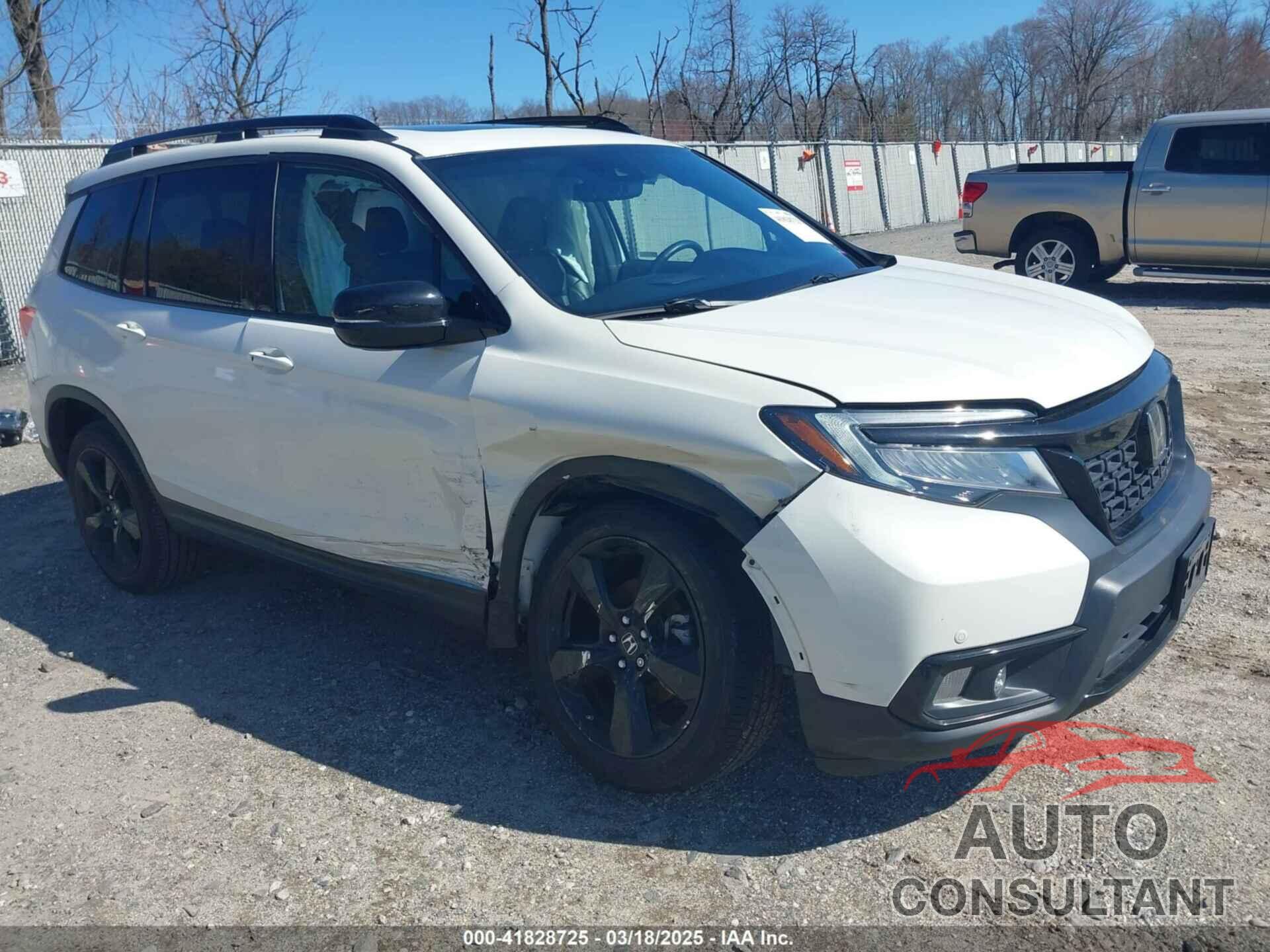 HONDA PASSPORT 2019 - 5FNYF8H04KB005307