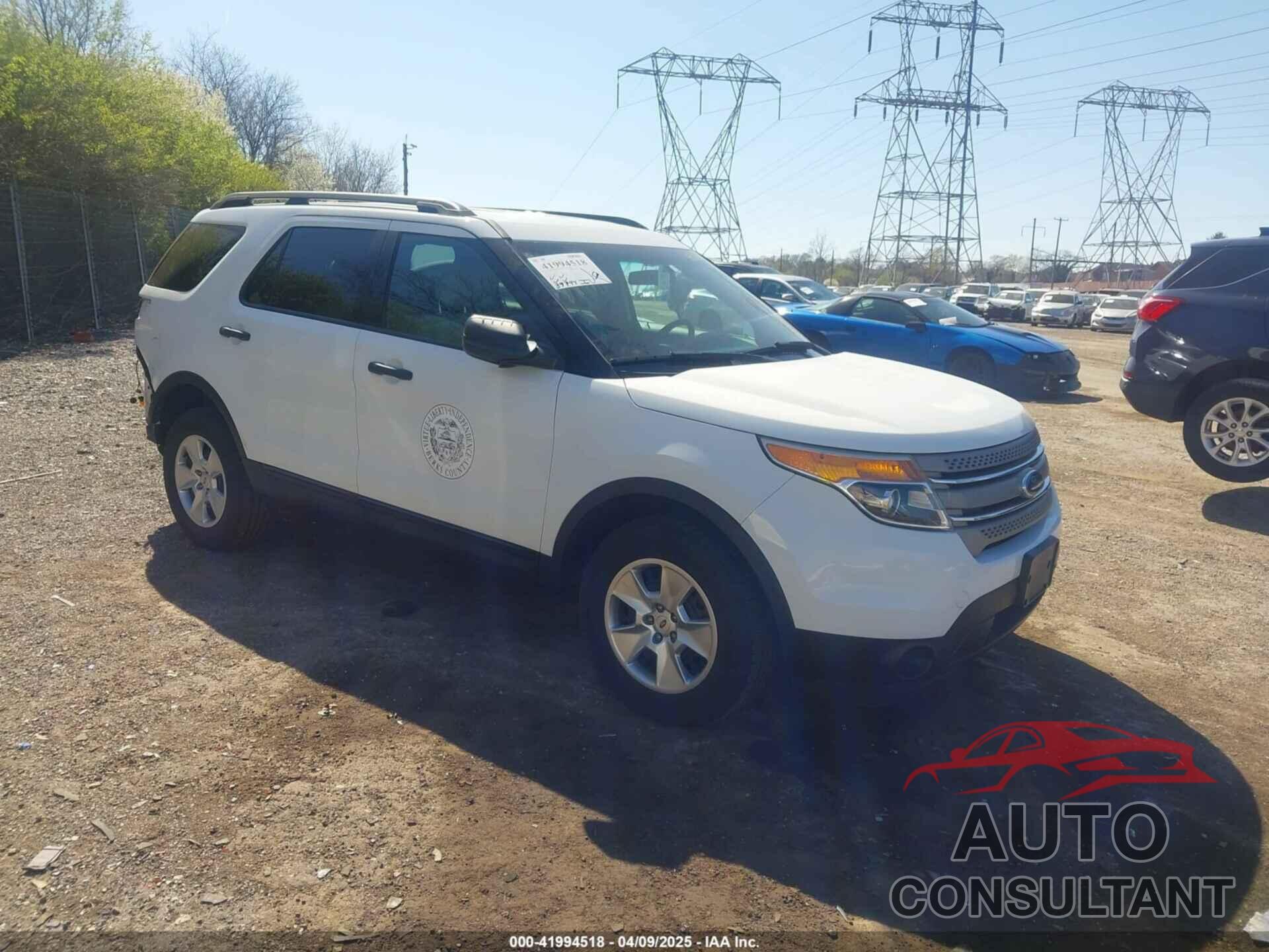 FORD EXPLORER 2013 - 1FM5K8B89DGB08014
