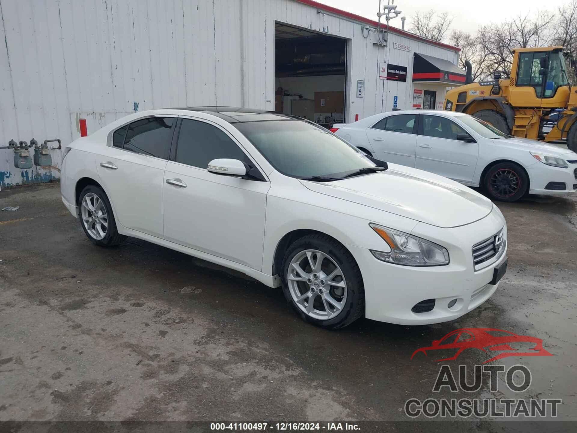 NISSAN MAXIMA 2012 - 1N4AA5AP4CC852774