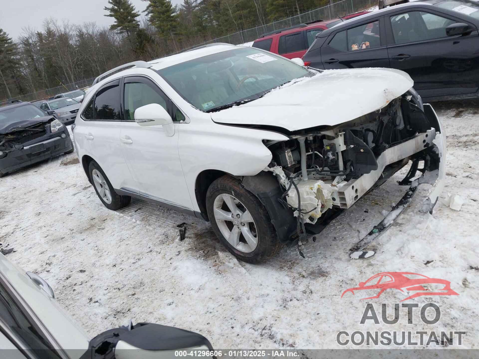 LEXUS RX 350 2010 - 2T2BK1BA6AC045803
