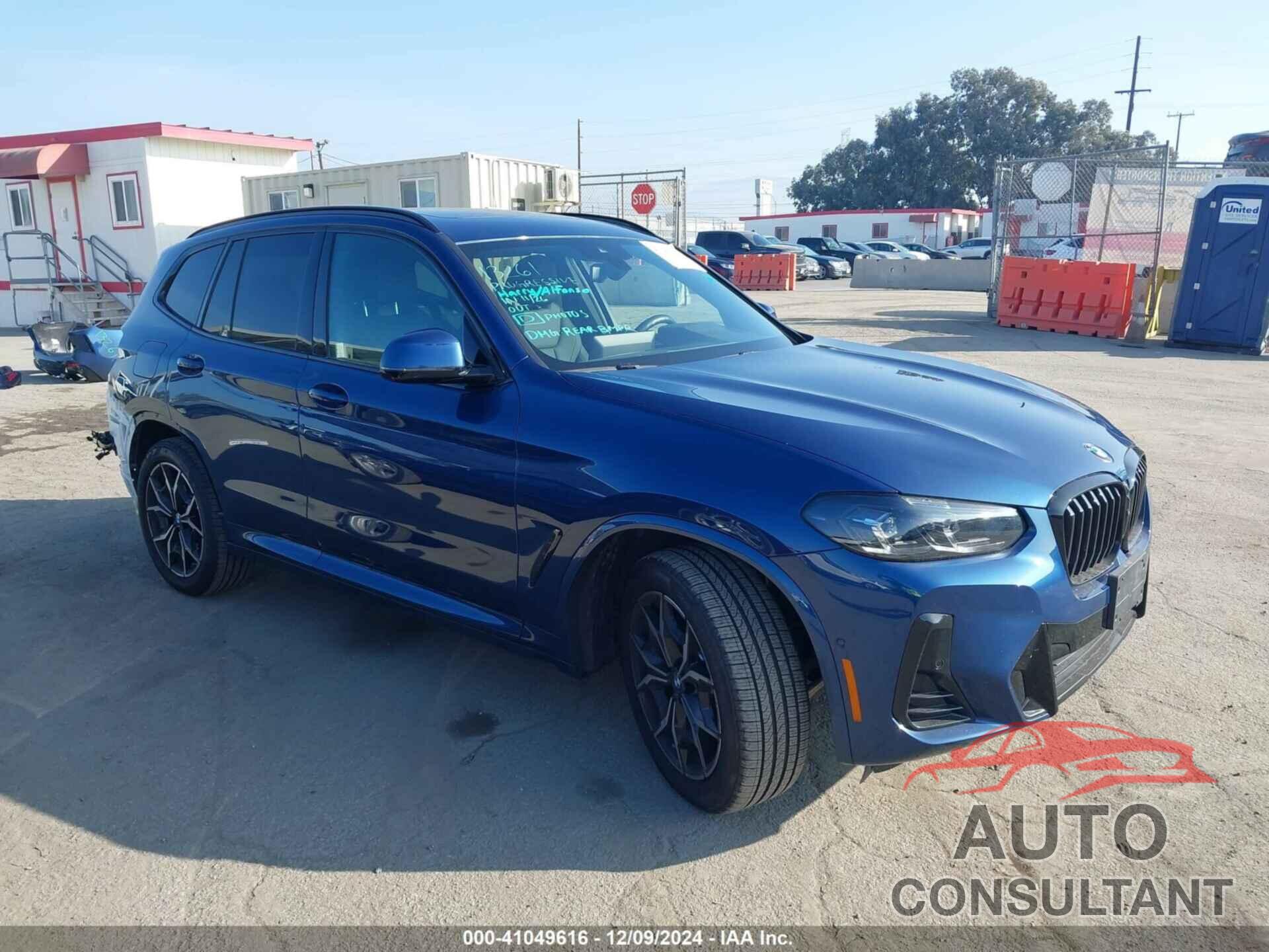 BMW X3 2023 - 5UX53DP09P9T36941