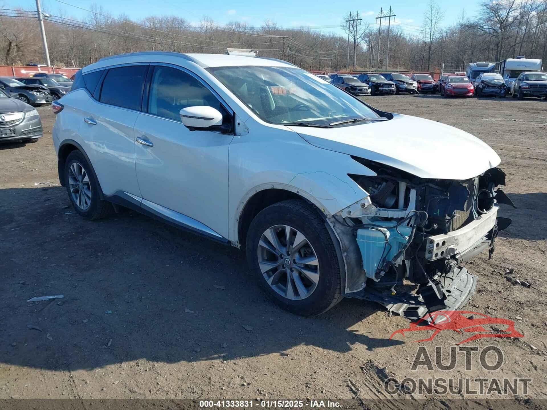 NISSAN MURANO 2018 - 5N1AZ2MH7JN105236