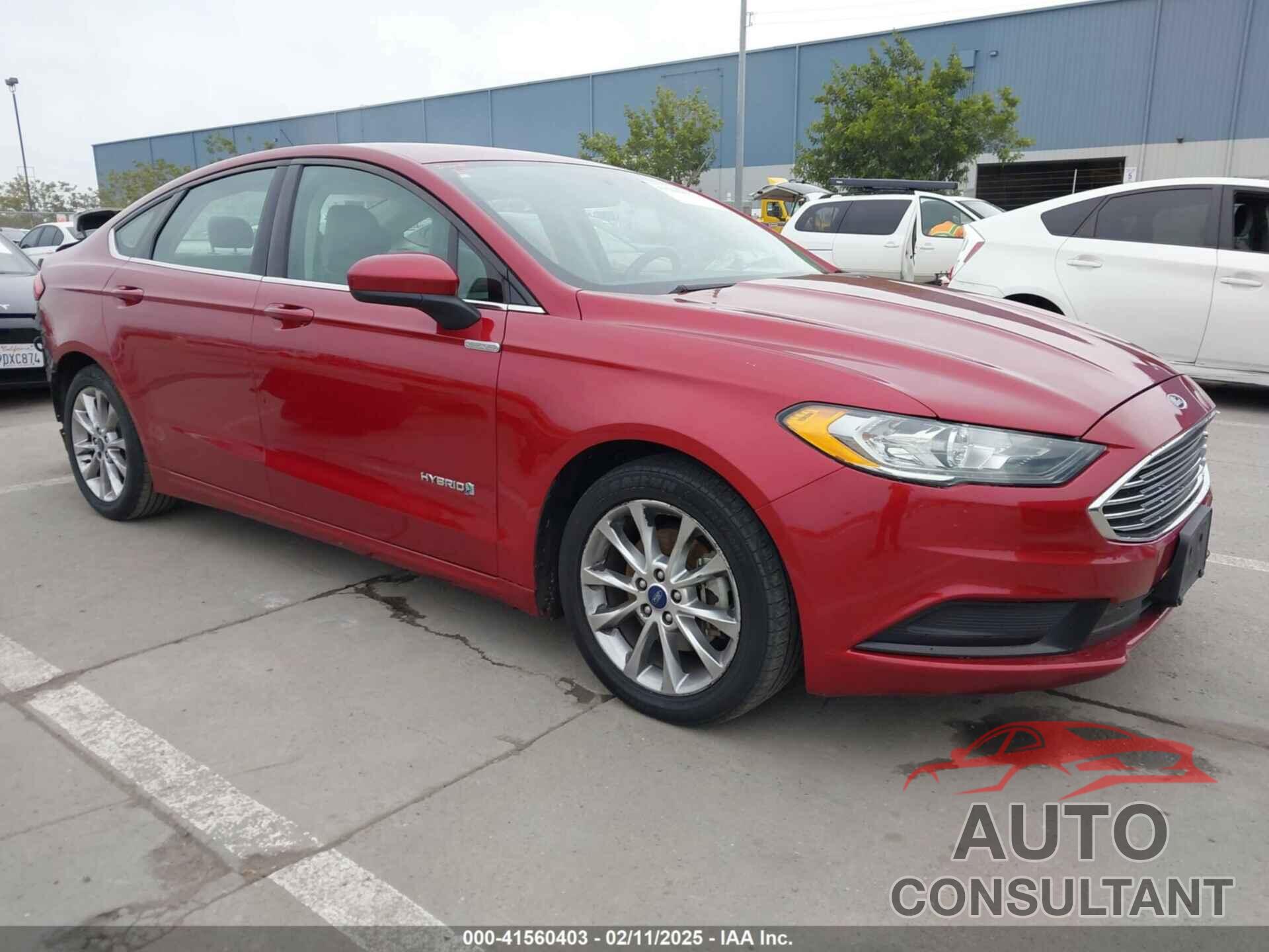 FORD FUSION HYBRID 2017 - 3FA6P0LU5HR237928