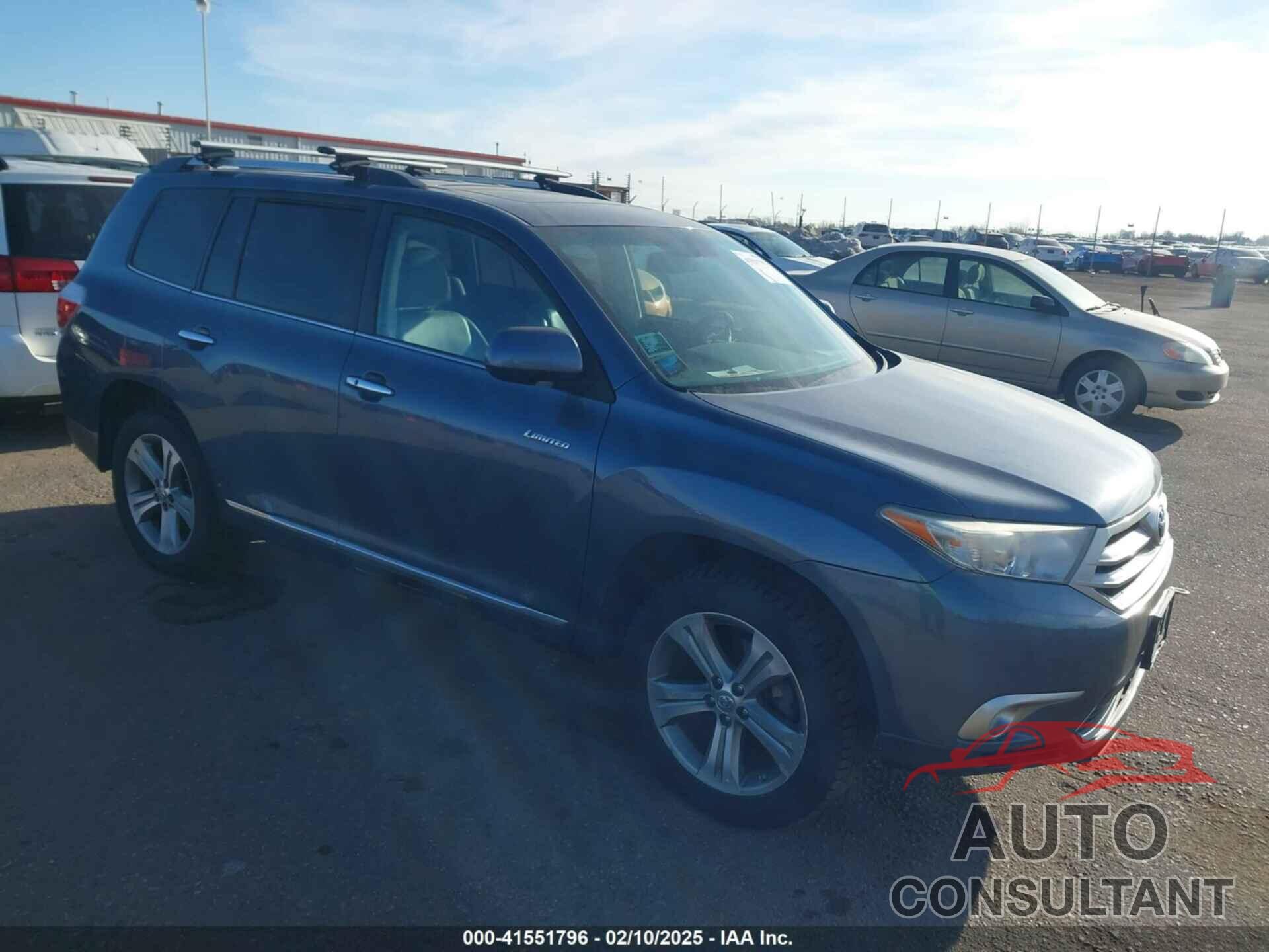 TOYOTA HIGHLANDER 2011 - 5TDDK3EH3BS057868