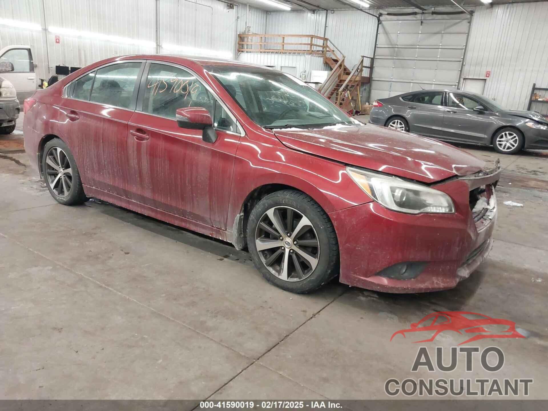 SUBARU LEGACY 2015 - 4S3BNBN66F3039766