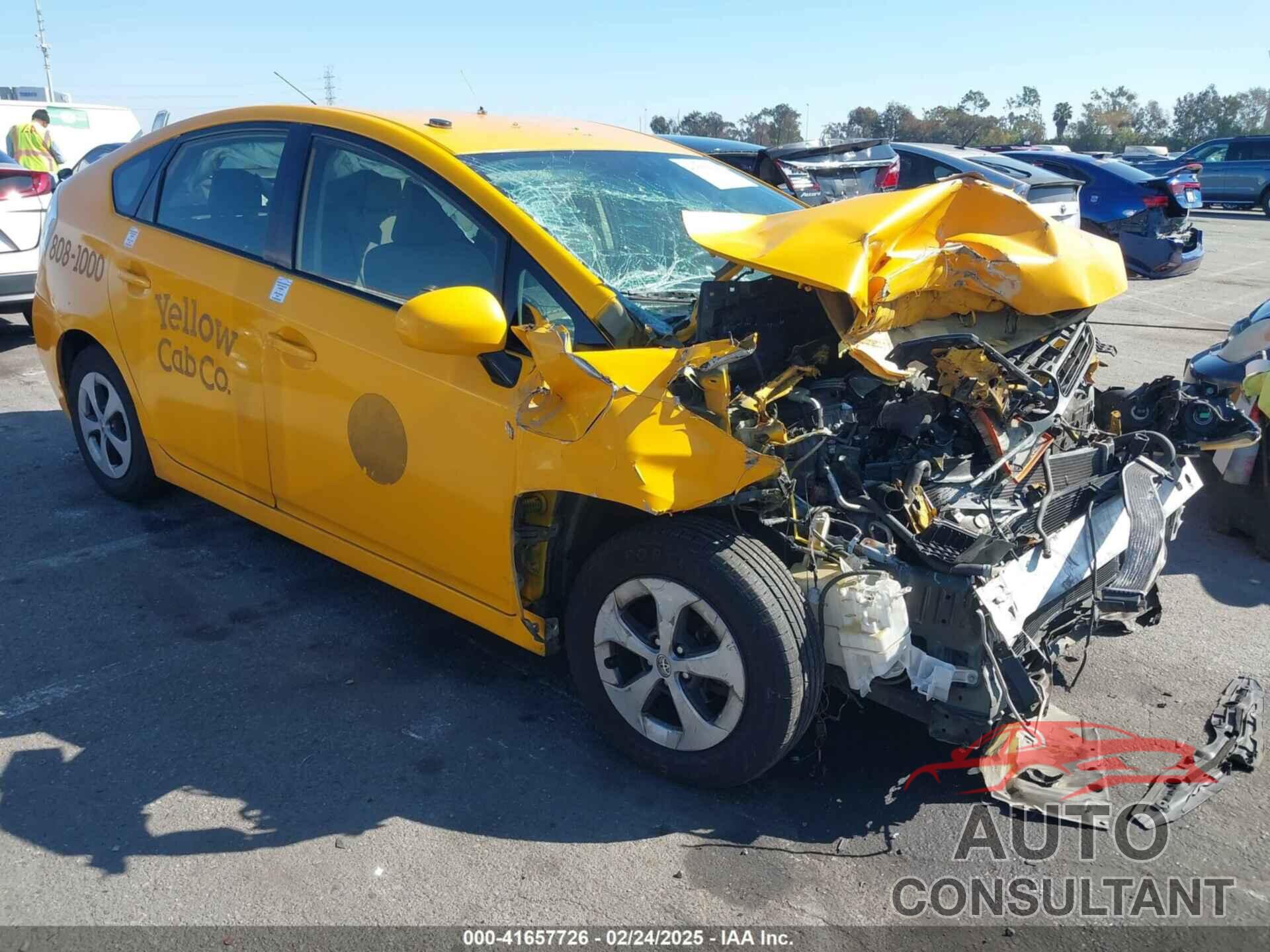 TOYOTA PRIUS 2012 - JTDKN3DU1C5445699