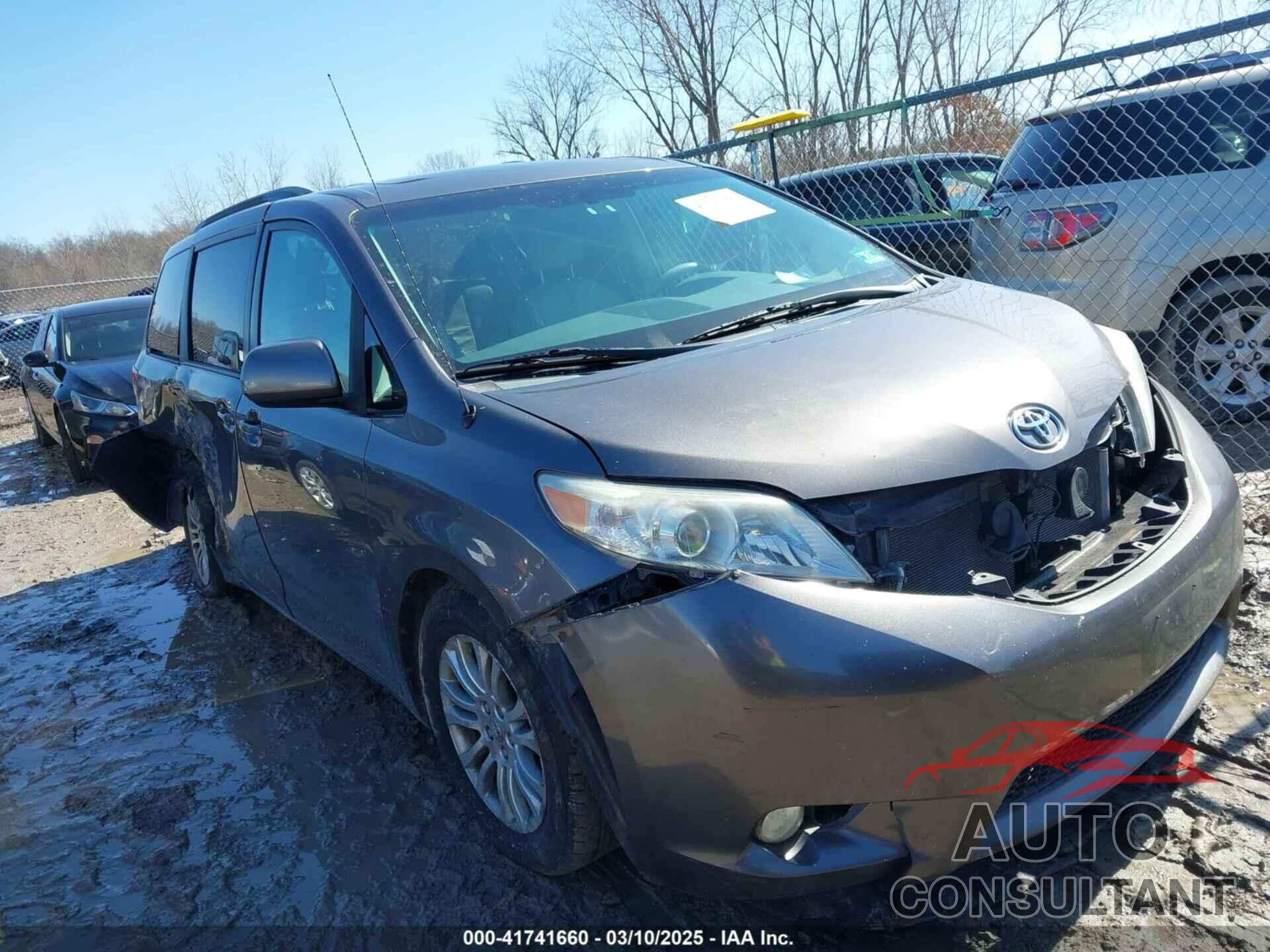 TOYOTA SIENNA 2012 - 5TDYK3DC4CS192236
