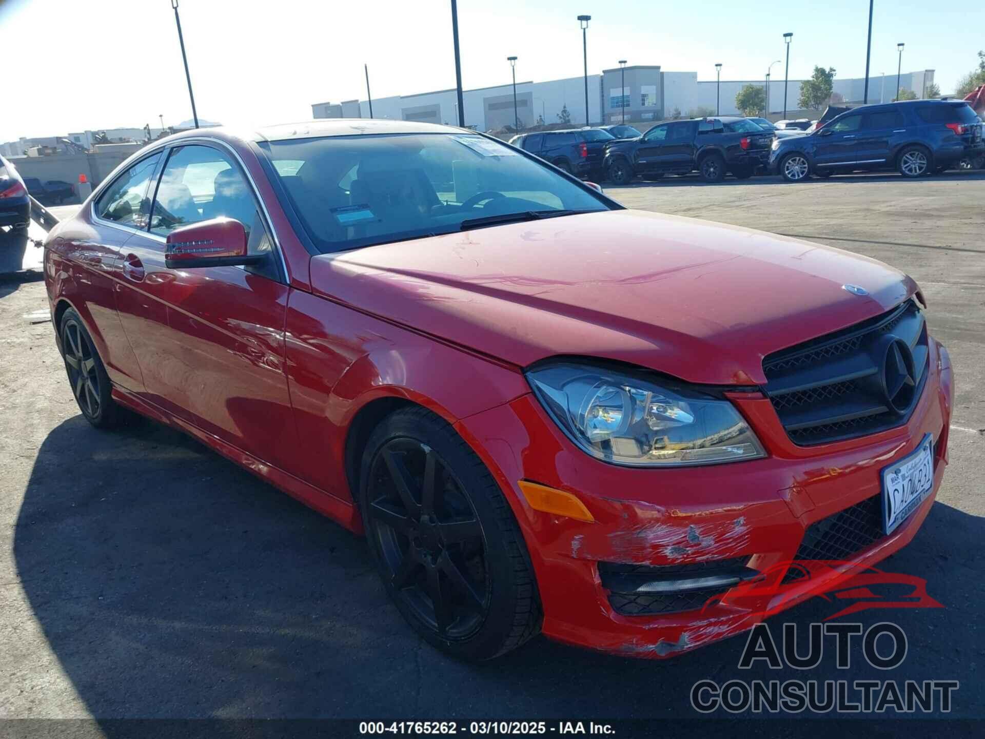 MERCEDES-BENZ C 250 2013 - WDDGJ4HB7DF967867