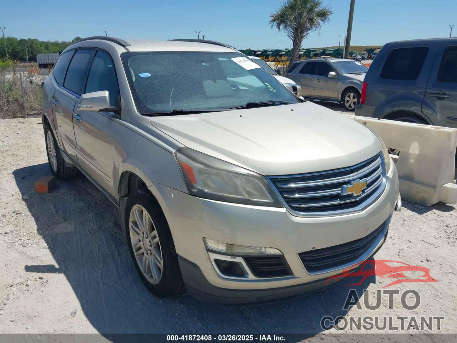CHEVROLET TRAVERSE 2013 - 1GNKRGKDXDJ235651