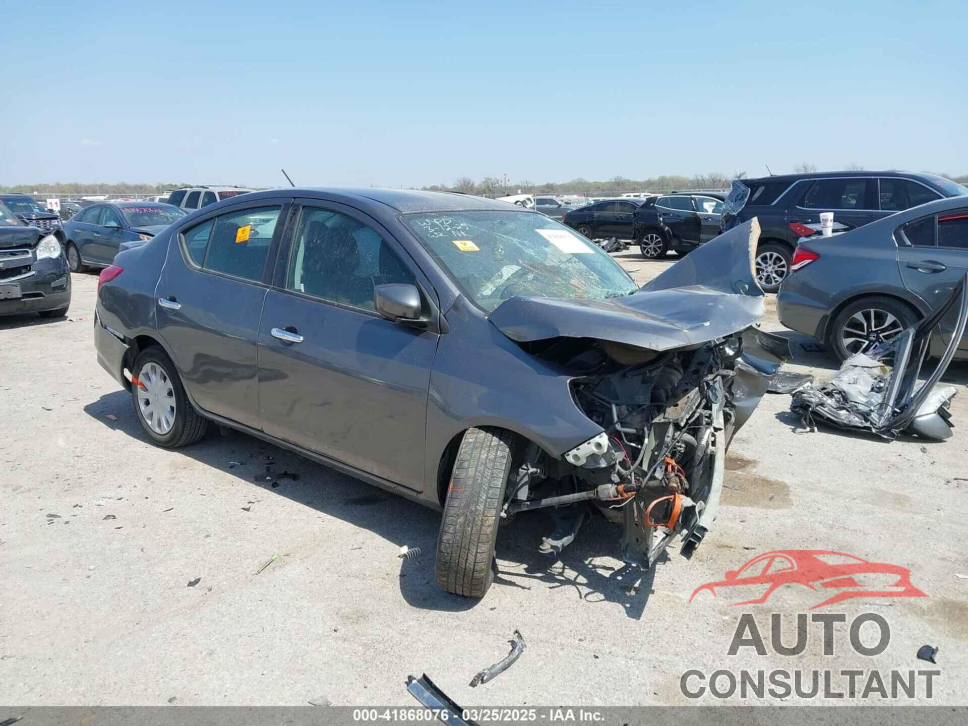 NISSAN VERSA 2016 - 3N1CN7AP9GL819866