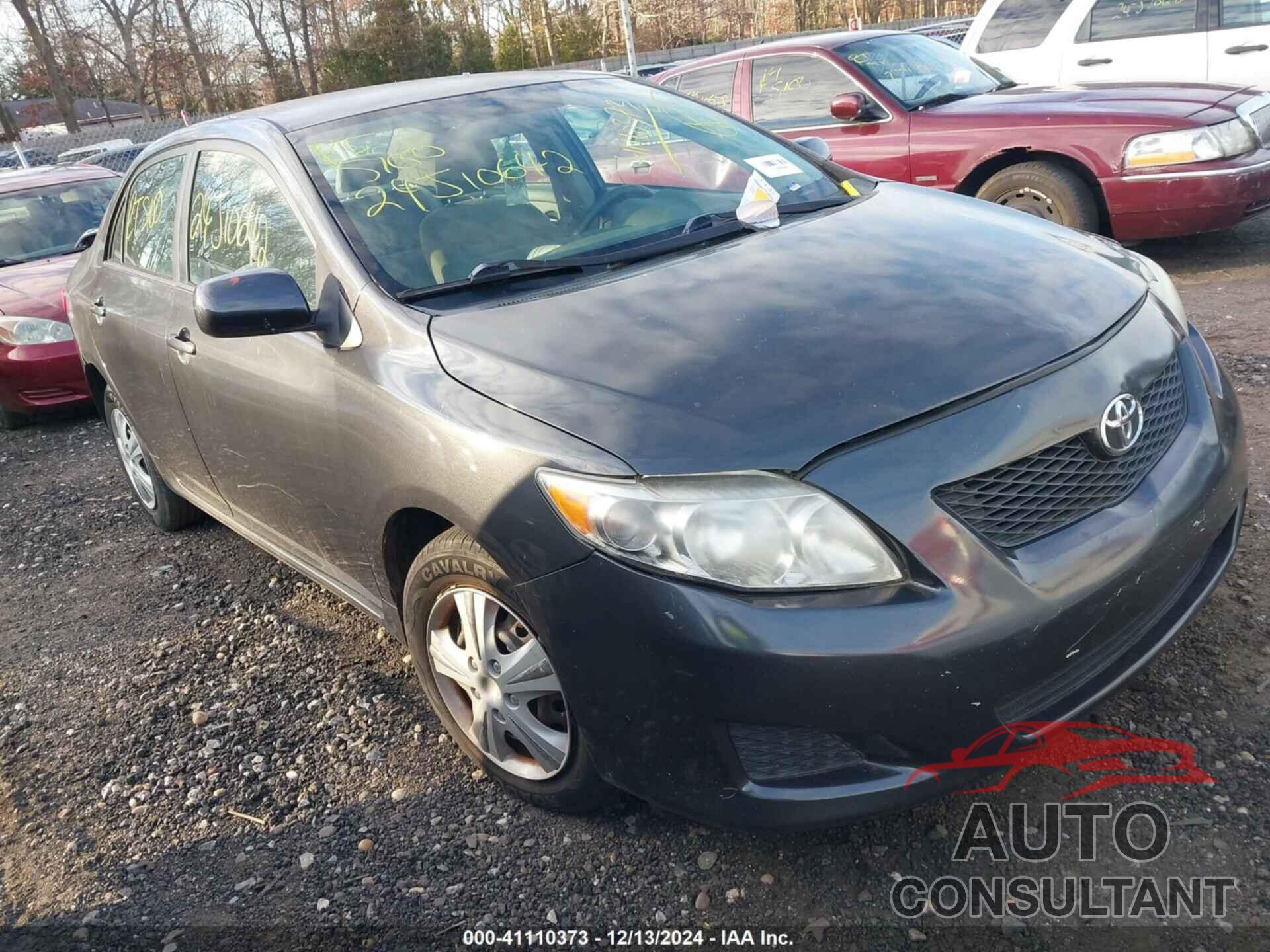 TOYOTA COROLLA 2009 - 2T1BU40E29C126864