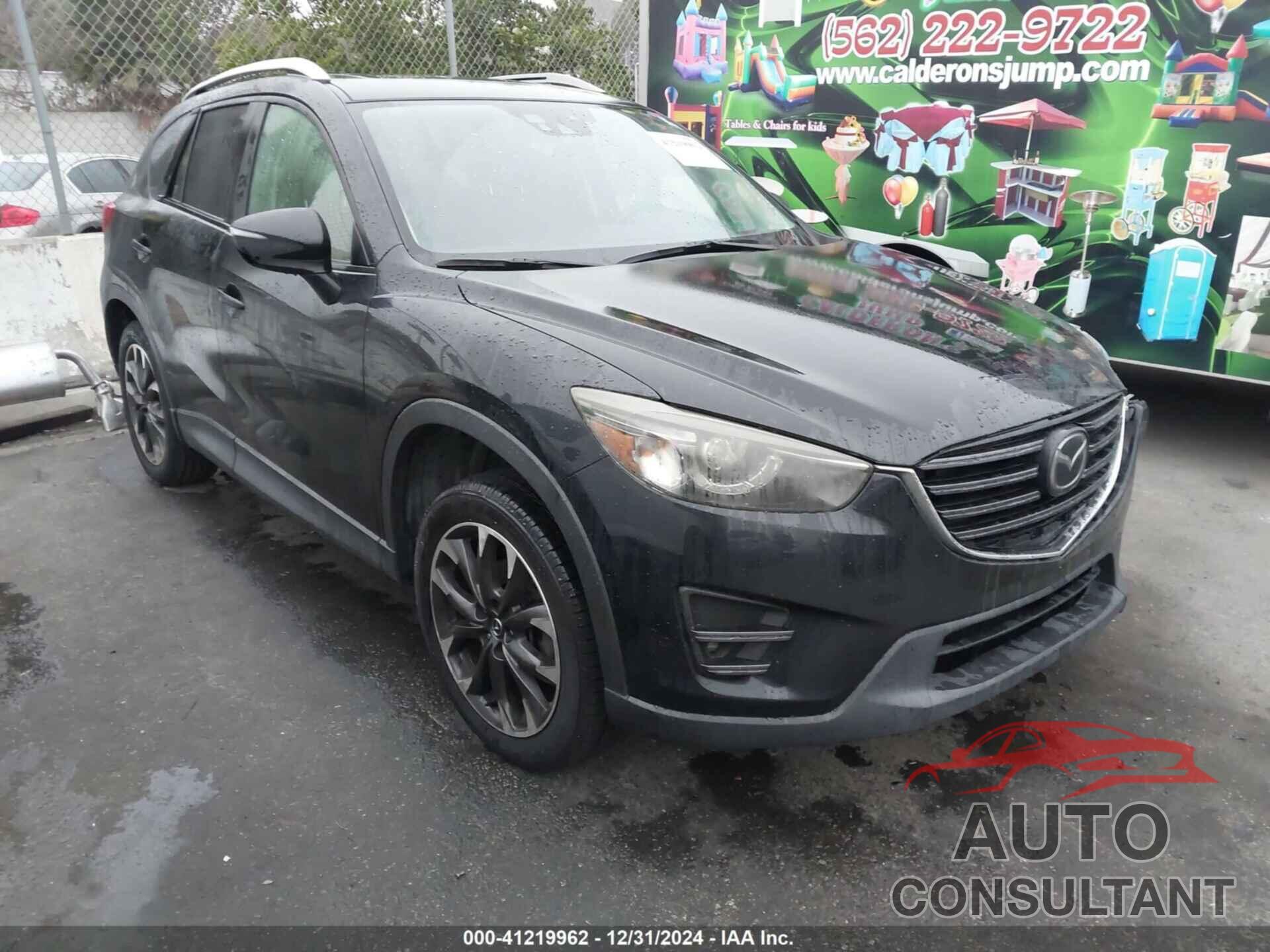 MAZDA CX-5 2016 - JM3KE2DY5G0765826